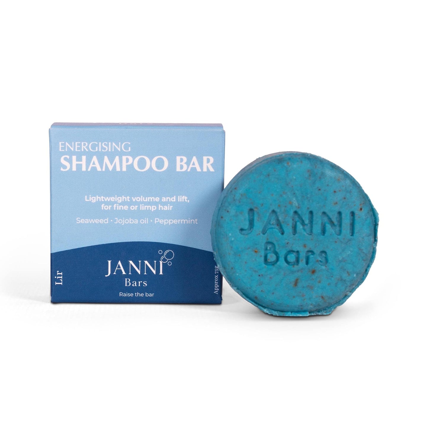 Janni Bars Shampoo Energising Shampoo Bar for Fine & Limp Hair - Lir - Janni Bars