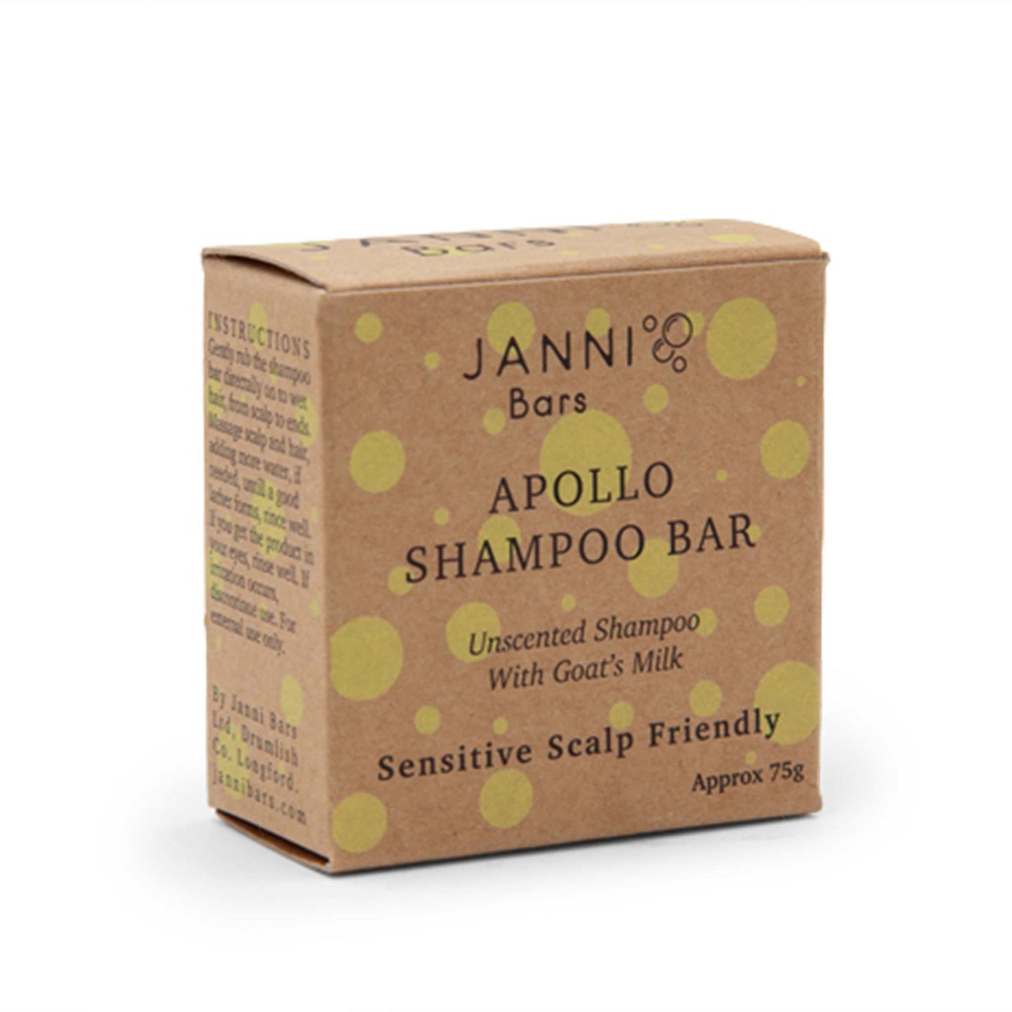 Janni Bars Shampoo Janni Bars Shampoo Bar - Apollo -  Goats Milk & Ylang Ylang
