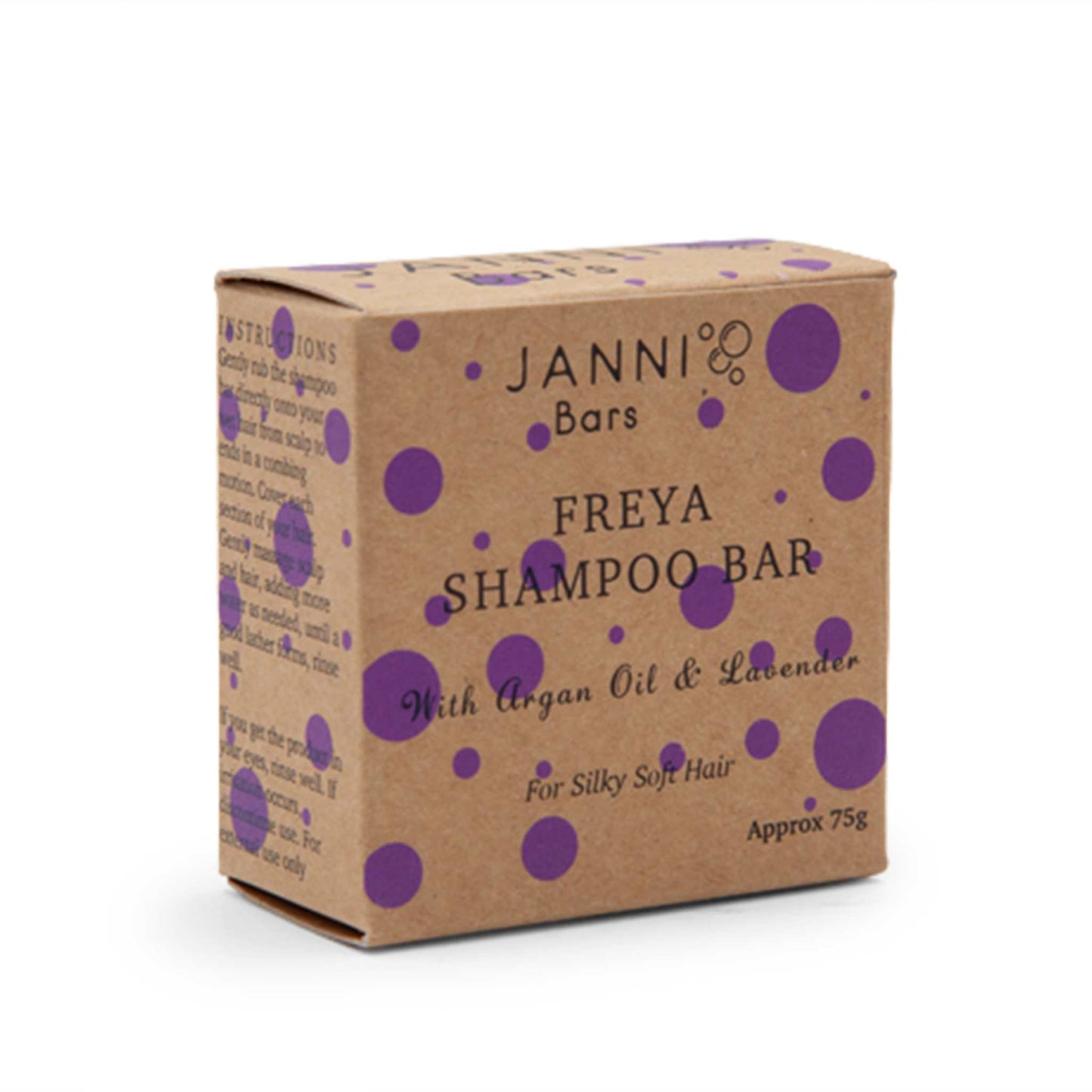 Janni Bars Shampoo Janni Bars Shampoo Bar - Freya - Argon Oil & Lavender