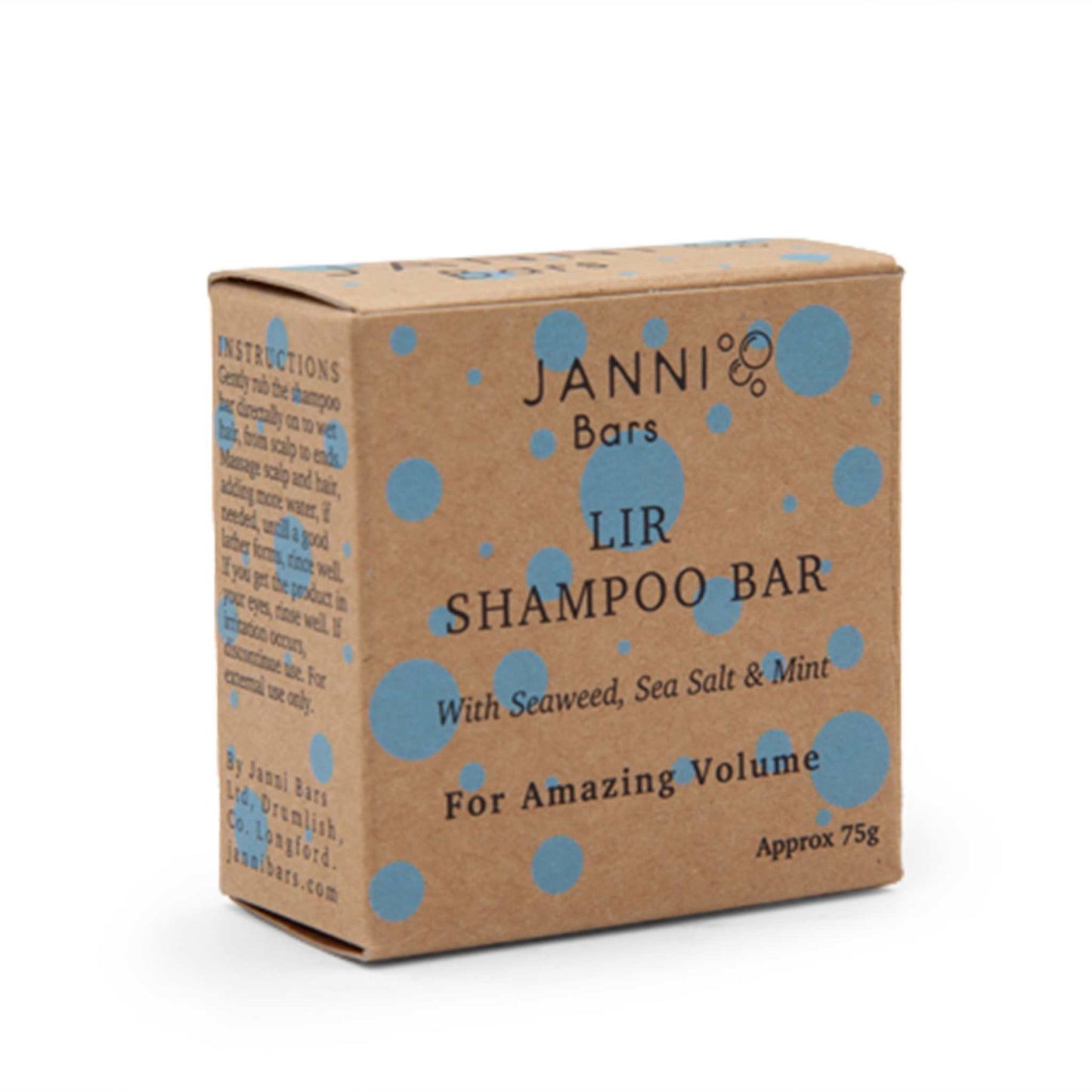 Janni Bars Shampoo Janni Bars Shampoo Bar - Lir - Carrageen Seaweed & Mint