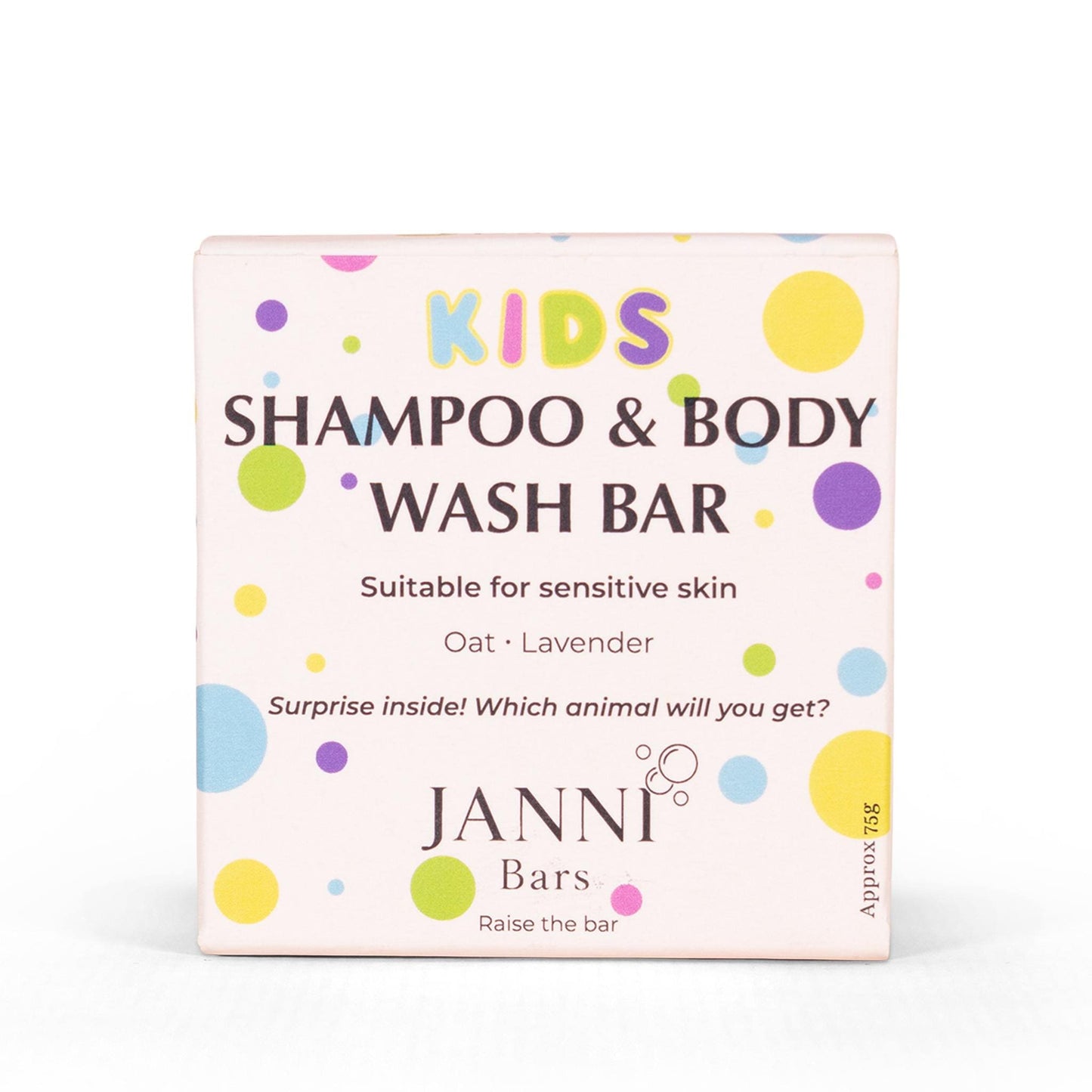 Janni Bars Shampoo Kids Shampoo & Body Wash Bar with Oats & Lavender - Janni Bars