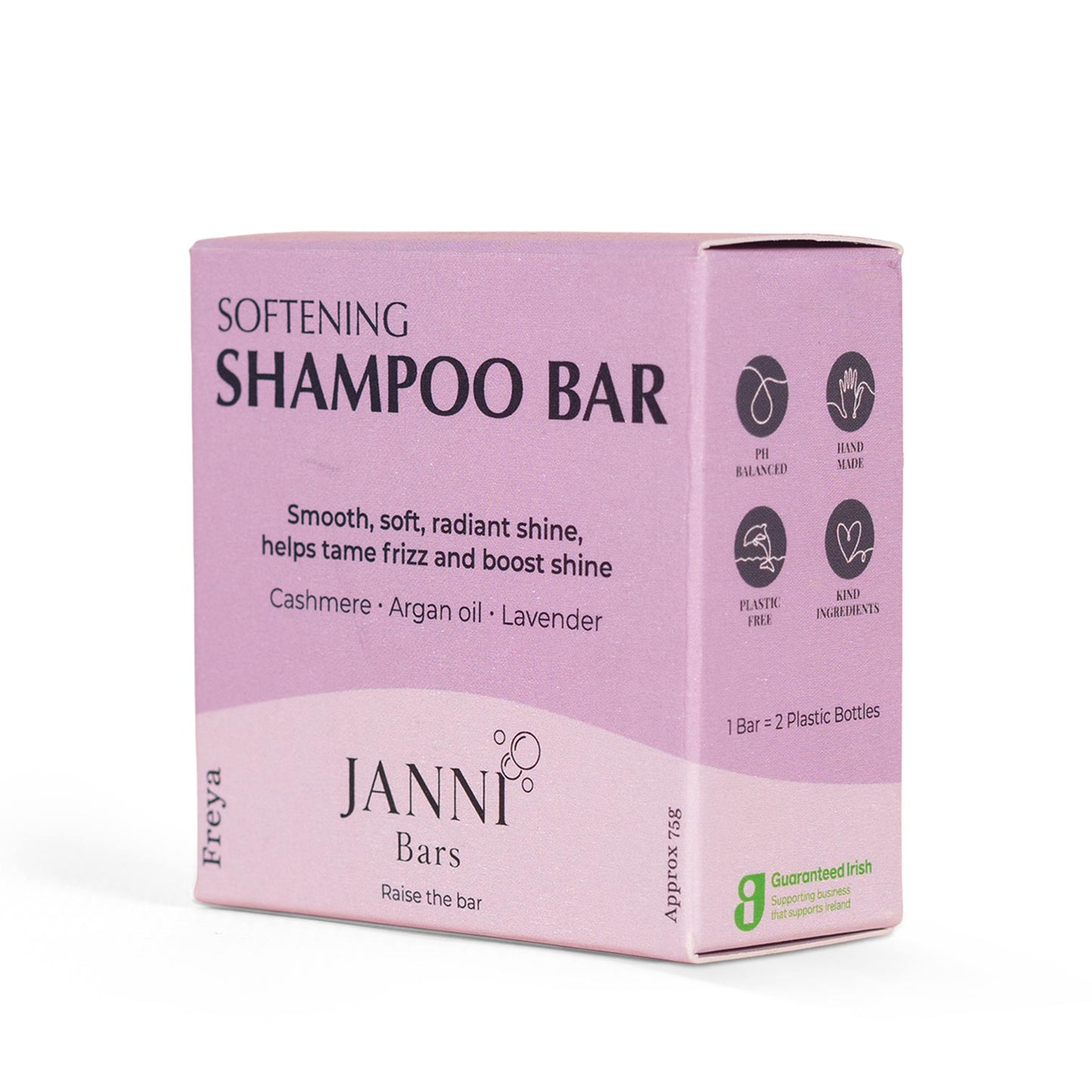Janni Bars Shampoo Softening Shampoo Bar for Frizzy Hair - Freya - Janni Bars