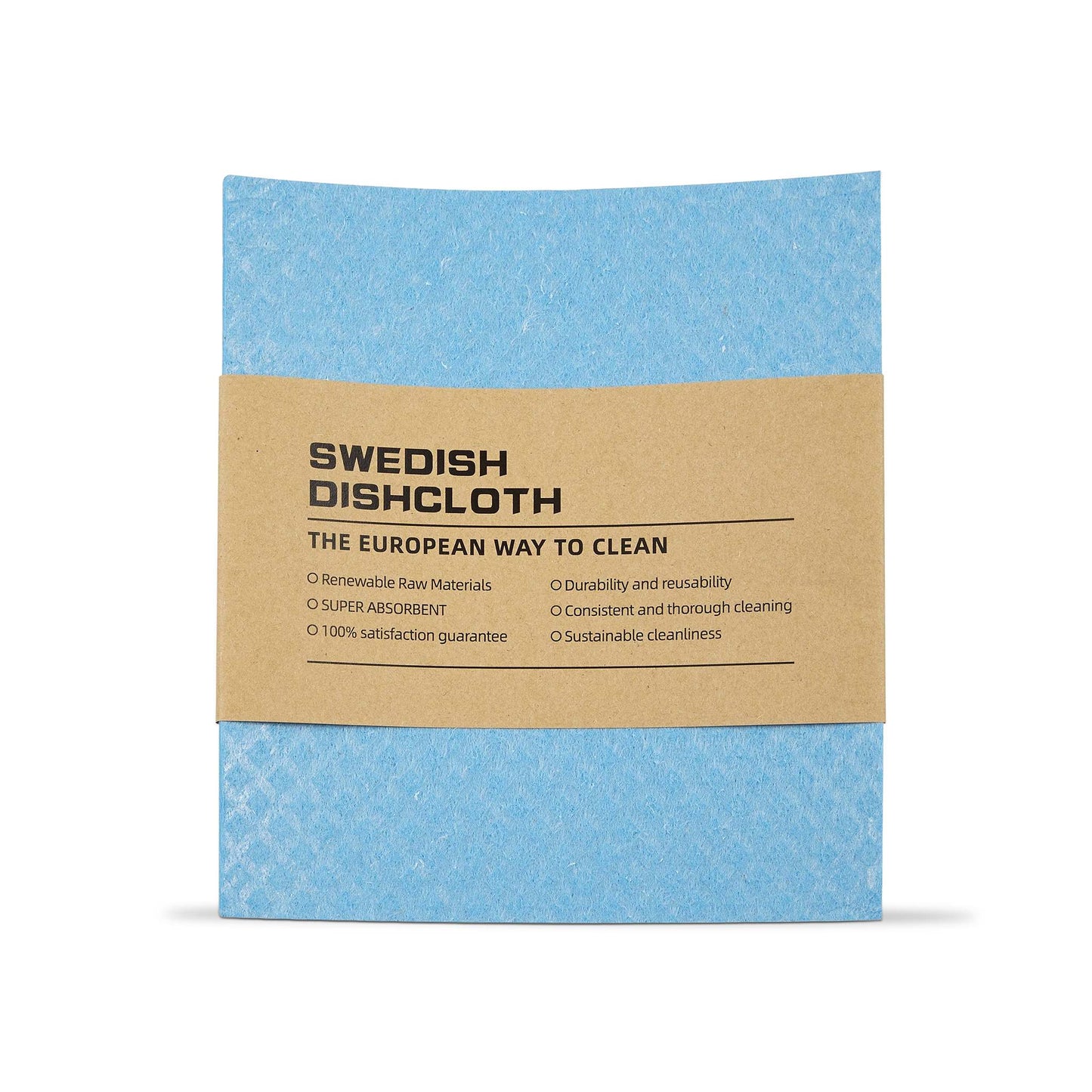 Re:gn Shop Towels & General-Purpose Cleaning Cloths Blue RE:GN Reusable Cellulose Swedish Dishcloths - Pack of 4