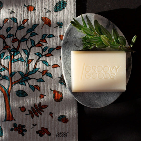 Groovy Goods Shop Towels & General-Purpose Cleaning Cloths Compostable Swedish Dishcloth - Tree - Groovy Goods