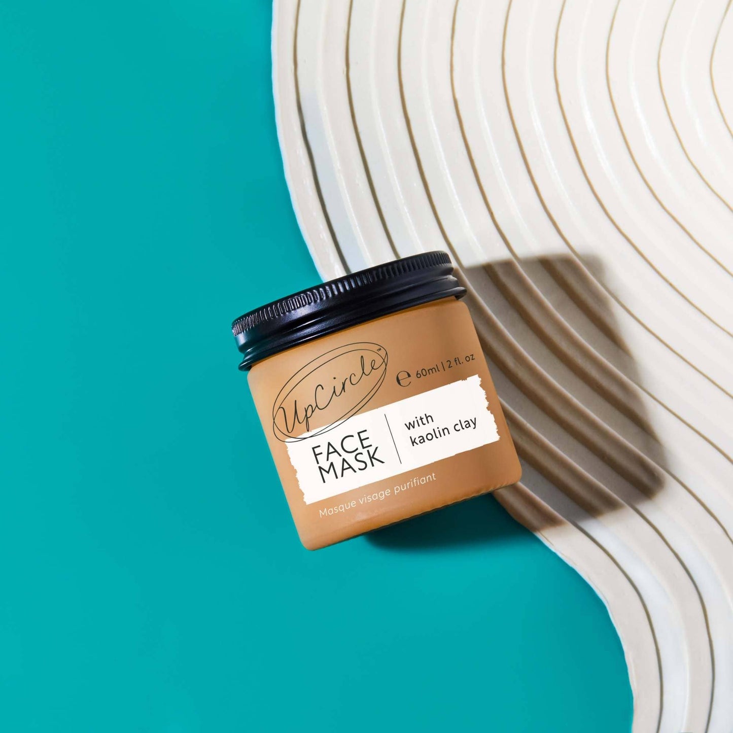 UpCircle Skincare Clarifying Face Mask with Olive Powder 60ml - UpCircle Beauty