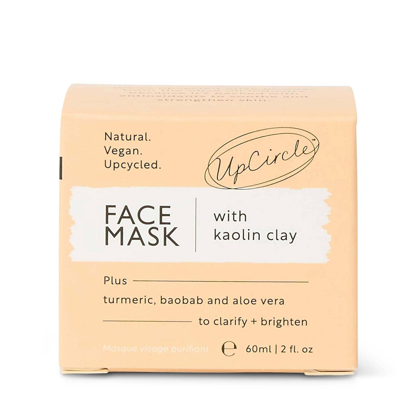 UpCircle Skincare Clarifying Face Mask with Olive Powder 60ml - UpCircle Beauty