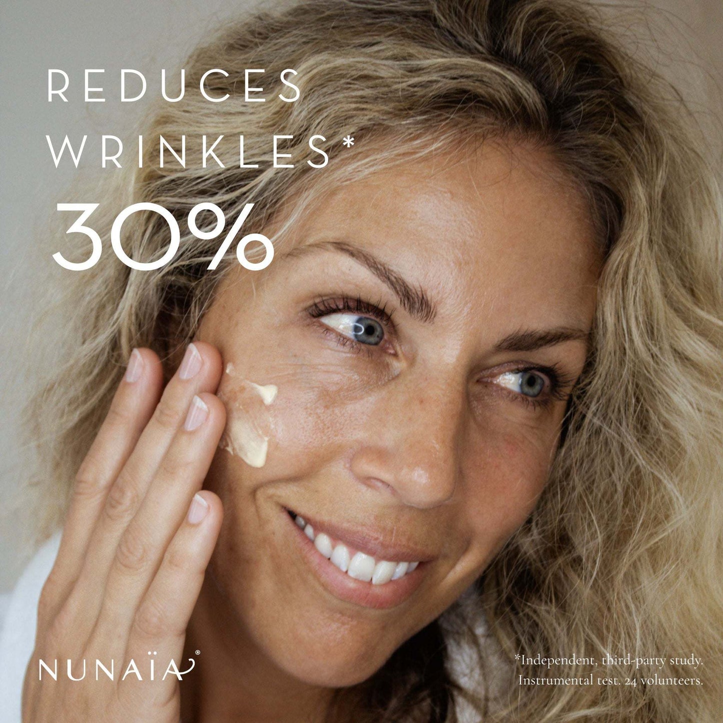 Nunaia Skincare Earth Blossom Moisturising Cream - Plant-Based Retinol Alternative - Organic - 50ml