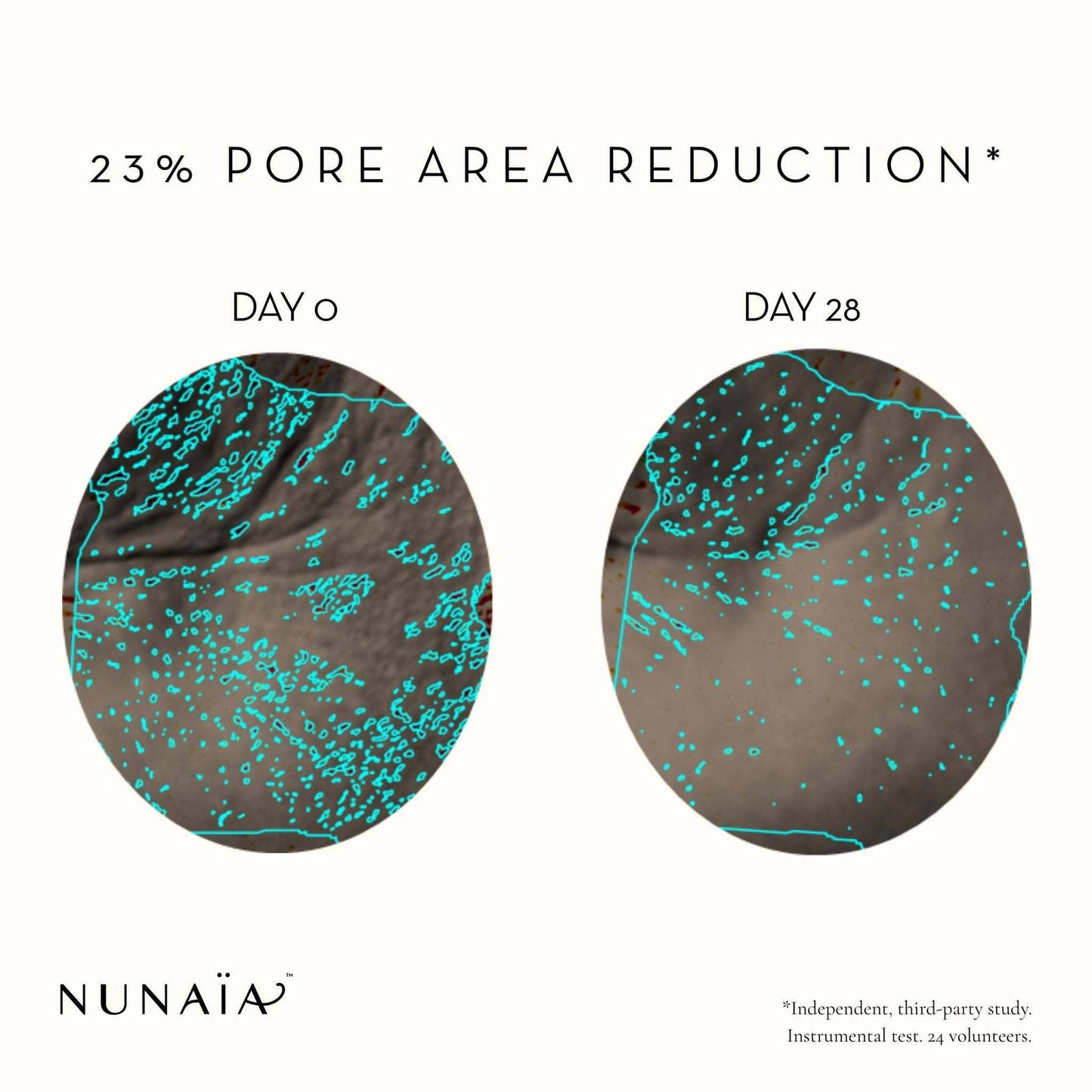 Nunaia Skincare Earth Blossom Moisturising Cream - Plant-Based Retinol Alternative - Organic - 50ml