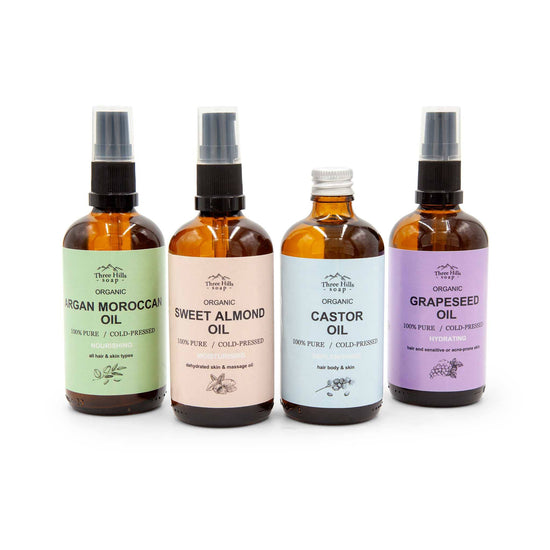 Three Hill Soaps Skincare Grapeseed Oil (Organic) - 100ml - Three Hills Soap