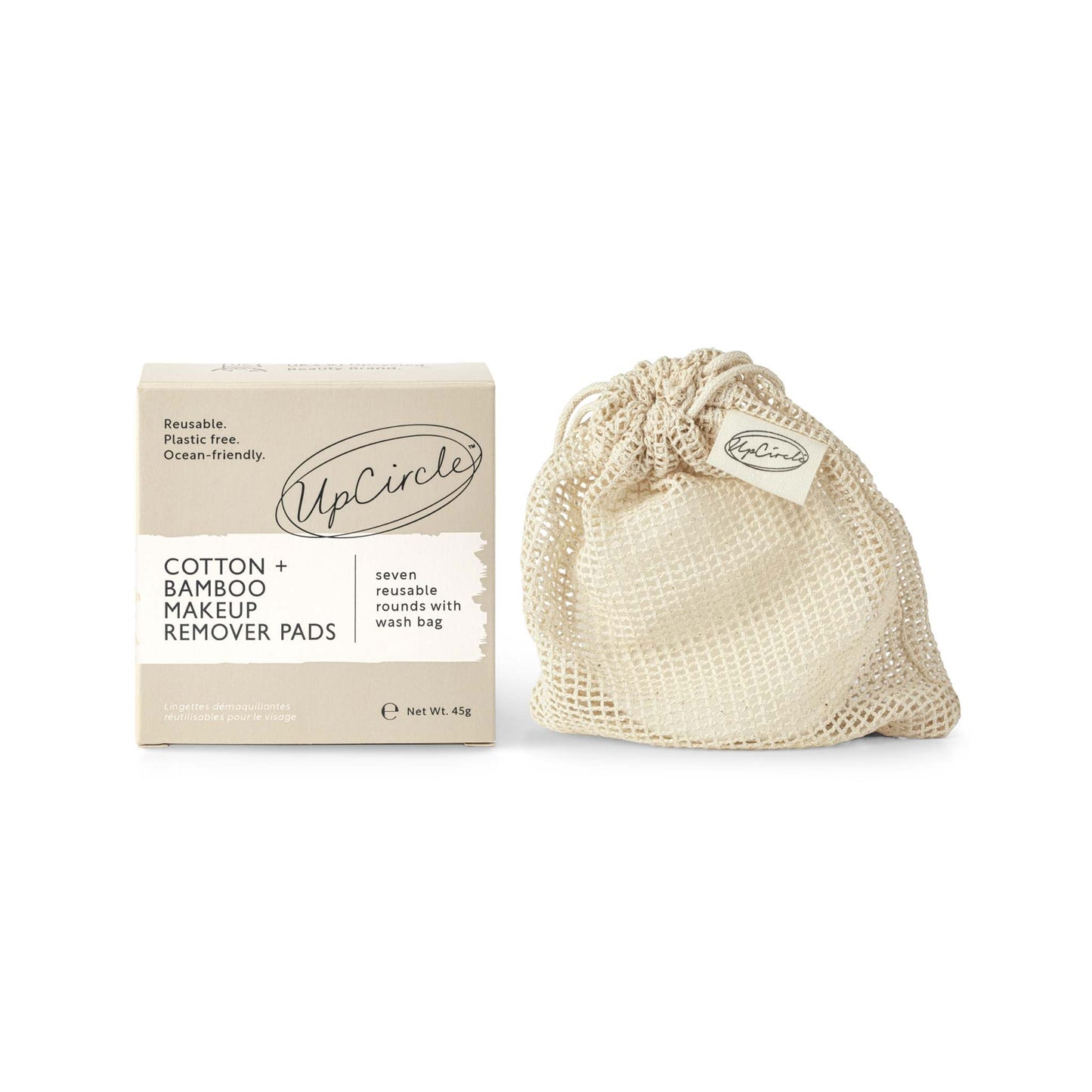 UpCircle Skincare Hemp and Cotton Makeup Remover Pads - UpCircle Beauty