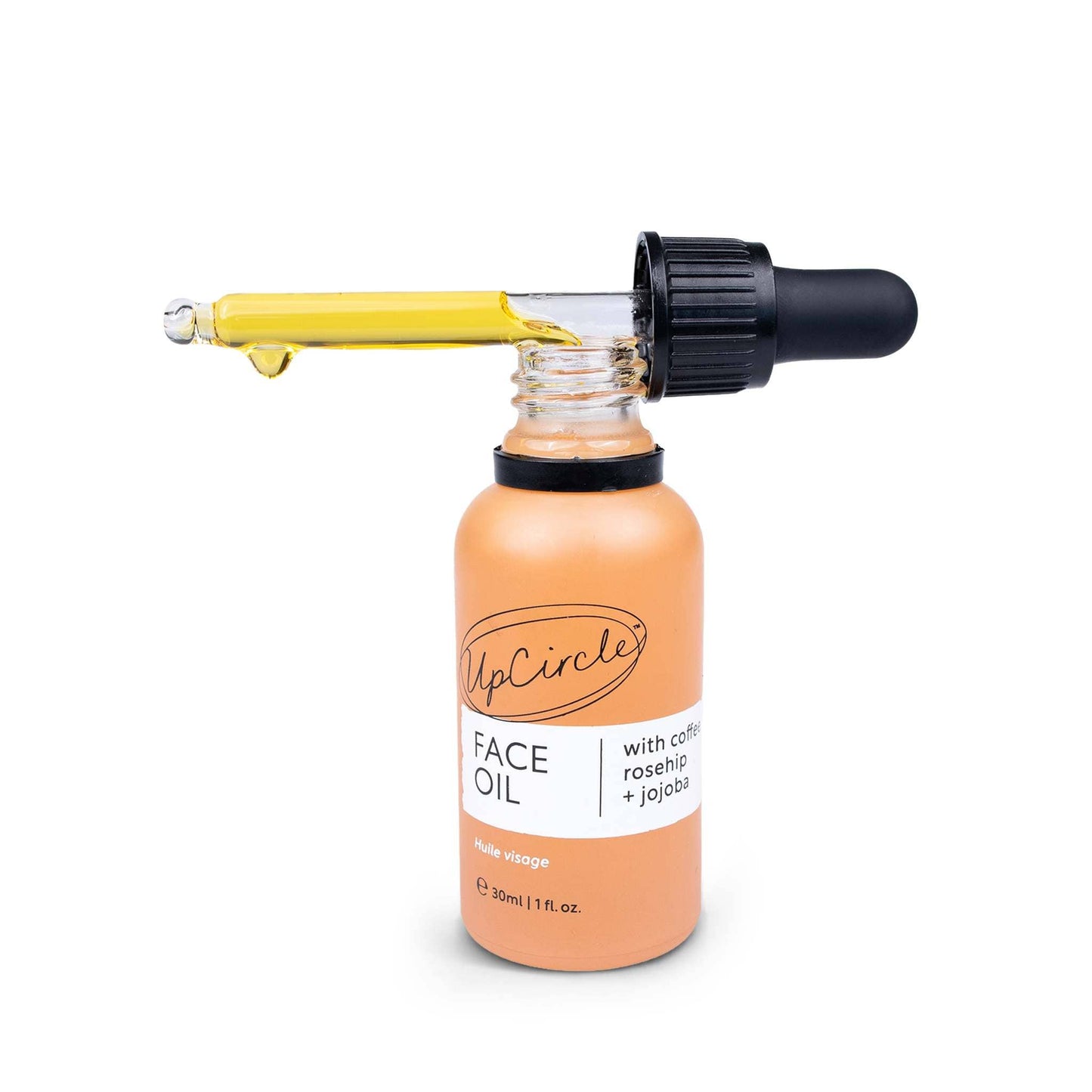 UpCircle Skincare Hydrating Organic Face Oil With Coffee  & Rosehip Oil 30ml - UpCircle Beauty