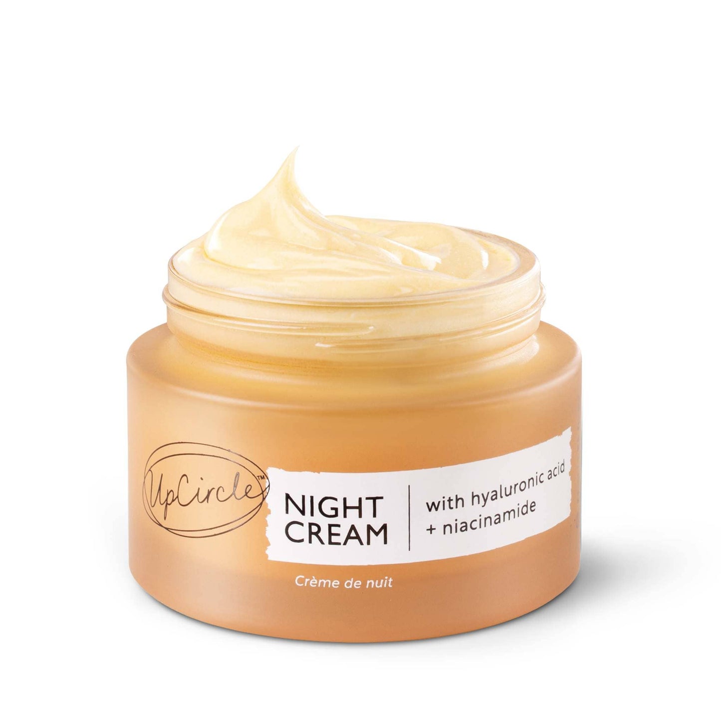 UpCircle Skincare Night Cream with Hyaluronic Acid & Niacinamide - 55ml - Upcircle Beauty