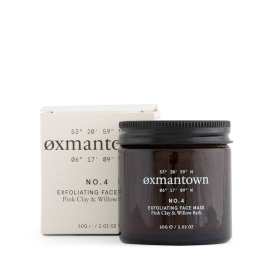 Oxmantown Skincare No.4 Radiance Face Mask - Pink Clay & Willow Bark - 60g - Oxmantown Skincare