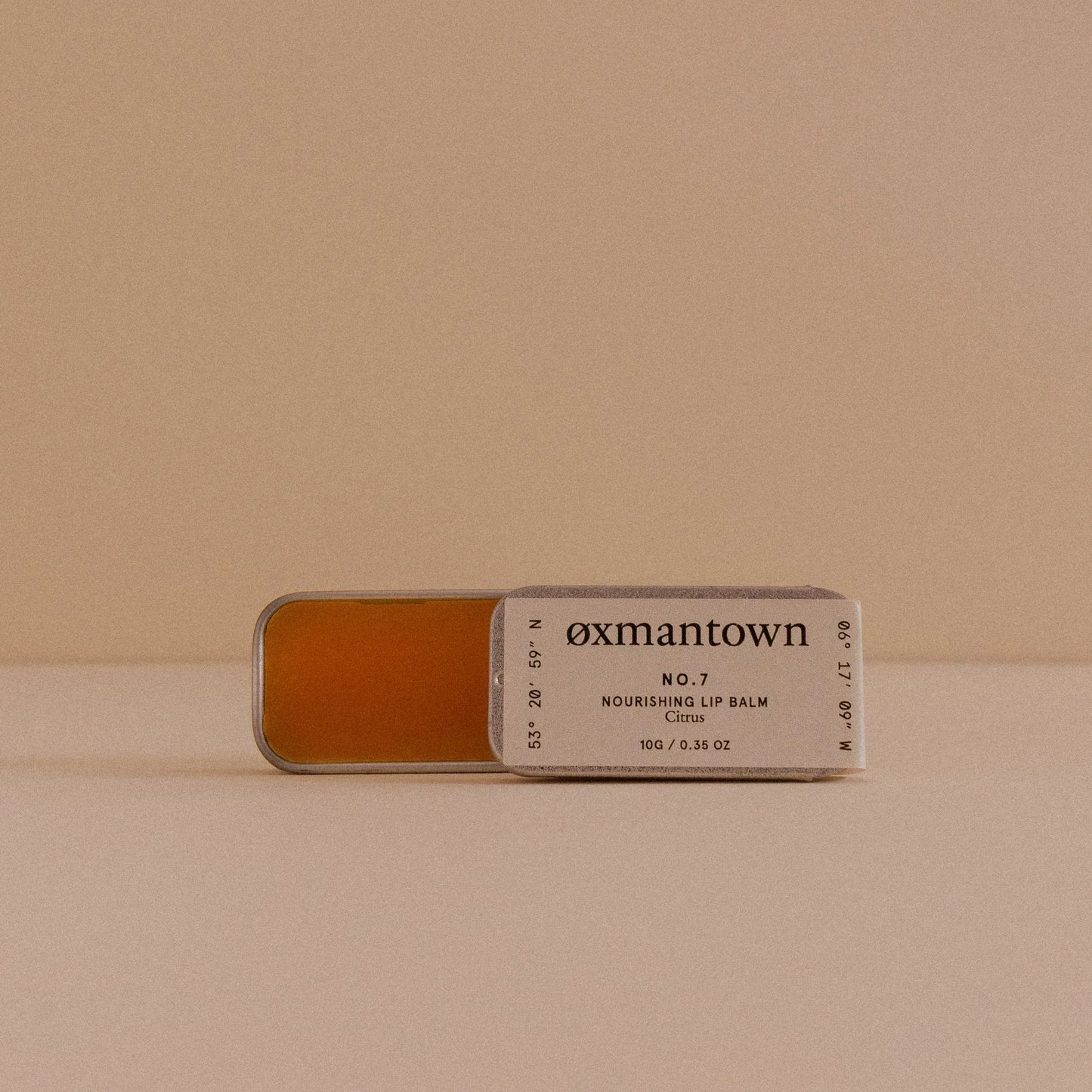 Oxmantown Skincare No.7 Nourishing Lip Balm -  Citrus - 10g - Oxmantown Skincare