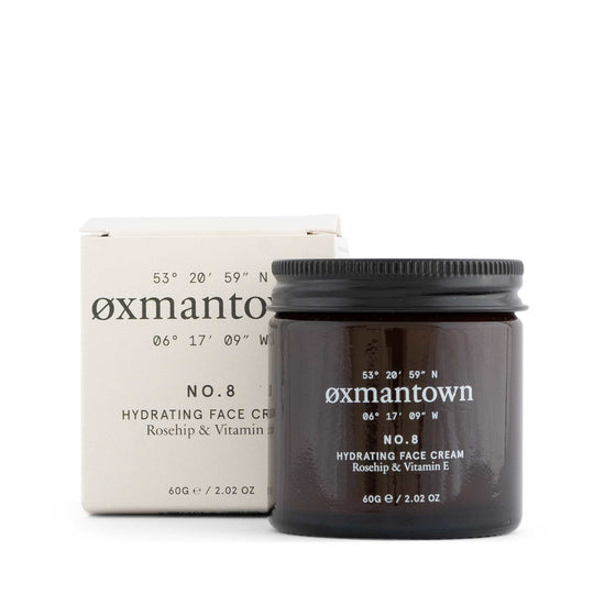 Oxmantown Skincare No.8 Hydrating Face Cream - Rosehip & Vitamin E  -60g - Oxmantown Skincare