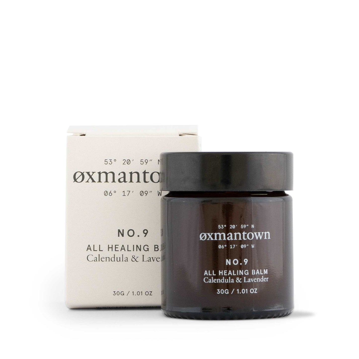 Oxmantown Skincare No.9 All Healing Balm -  Calendula & Lavender - 30g - Oxmantown Skincare