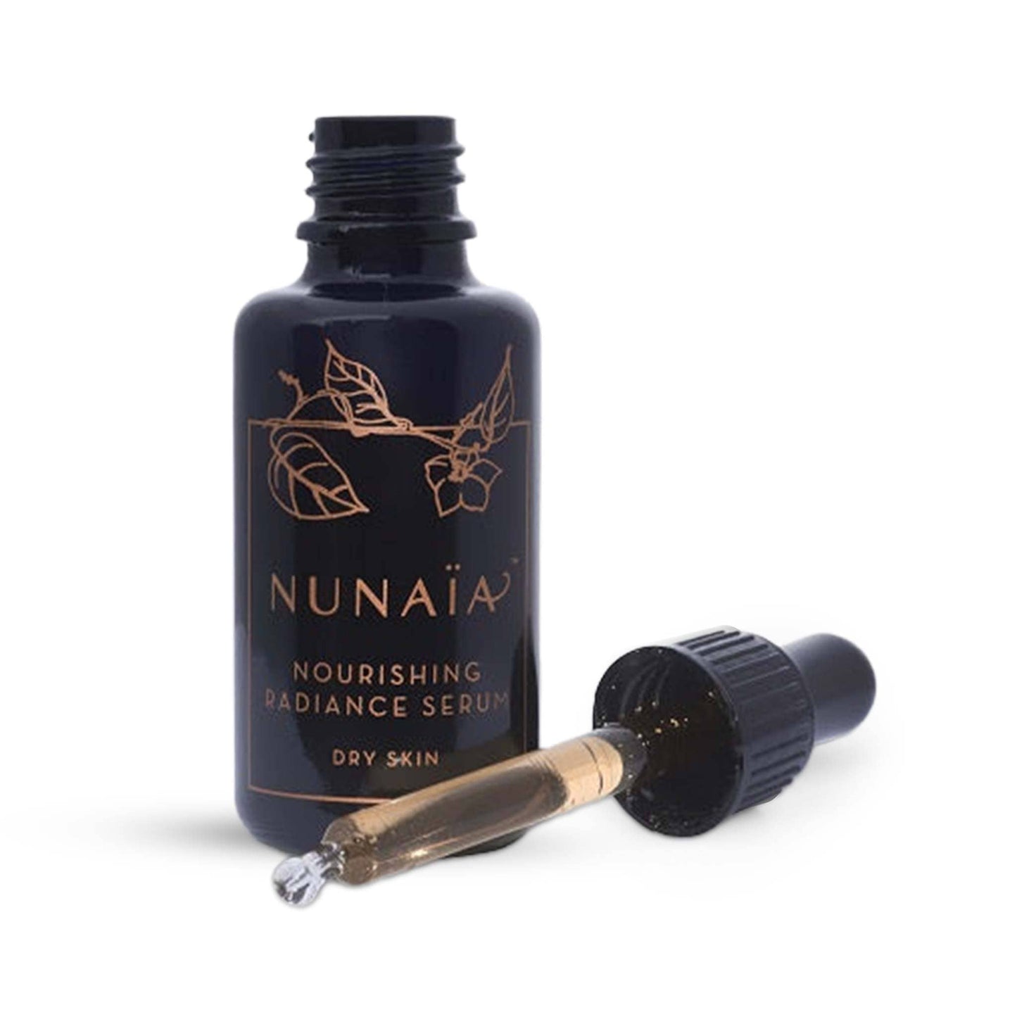Nunaia Skincare Nourishing Radiance Serum - 13 Bioactive Botanicals - Organic - 30ml
