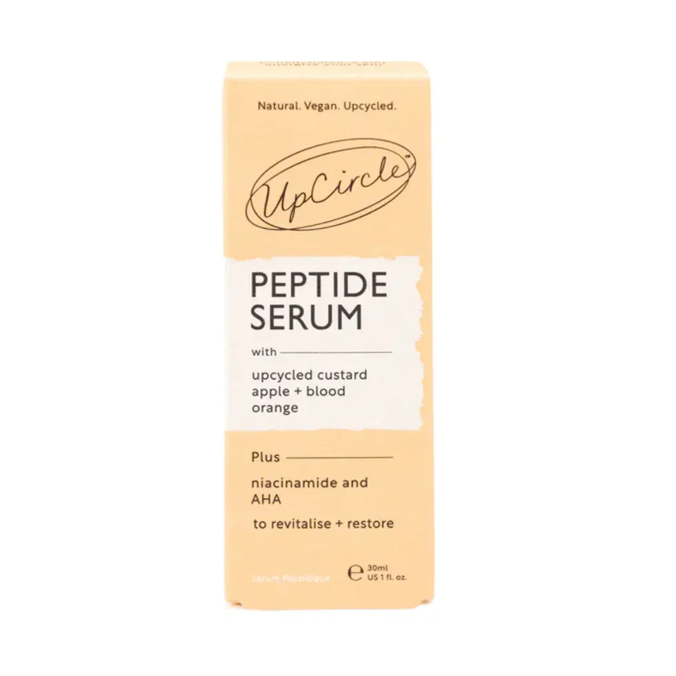 UpCircle Skincare Peptide Serum with Custard Apple & Blood Orange Travel Size 15ml - UpCircle Beauty
