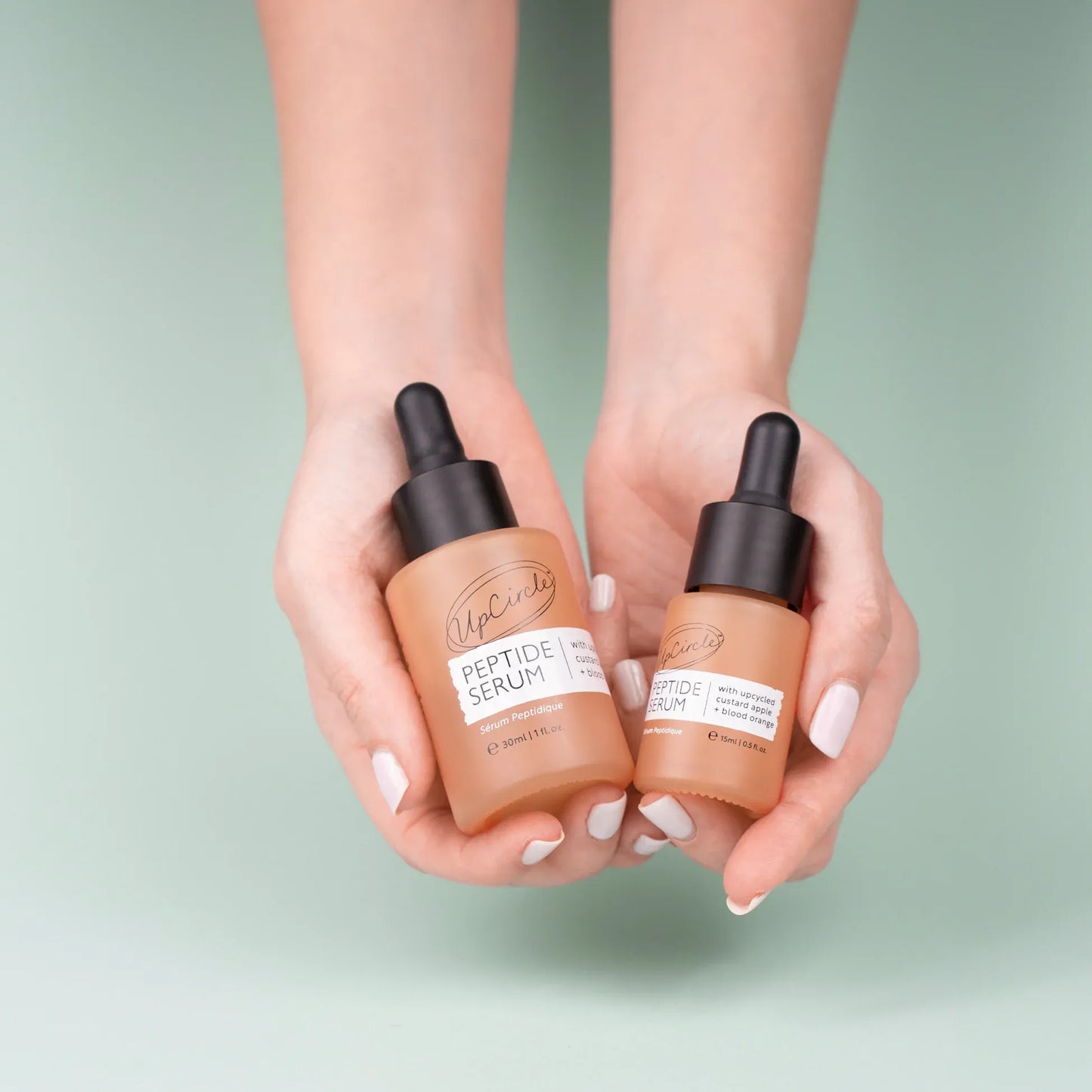 UpCircle Skincare Peptide Serum with Custard Apple & Blood Orange Travel Size 15ml - UpCircle Beauty