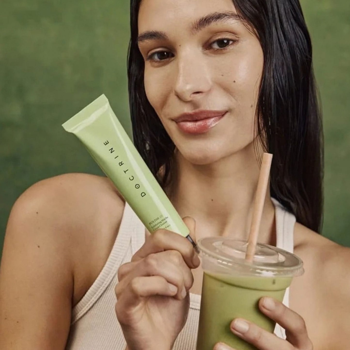 Doctrine Skincare Skincare Polish Exfoliating Matcha Cream Cleanser 75ml - Doctrine