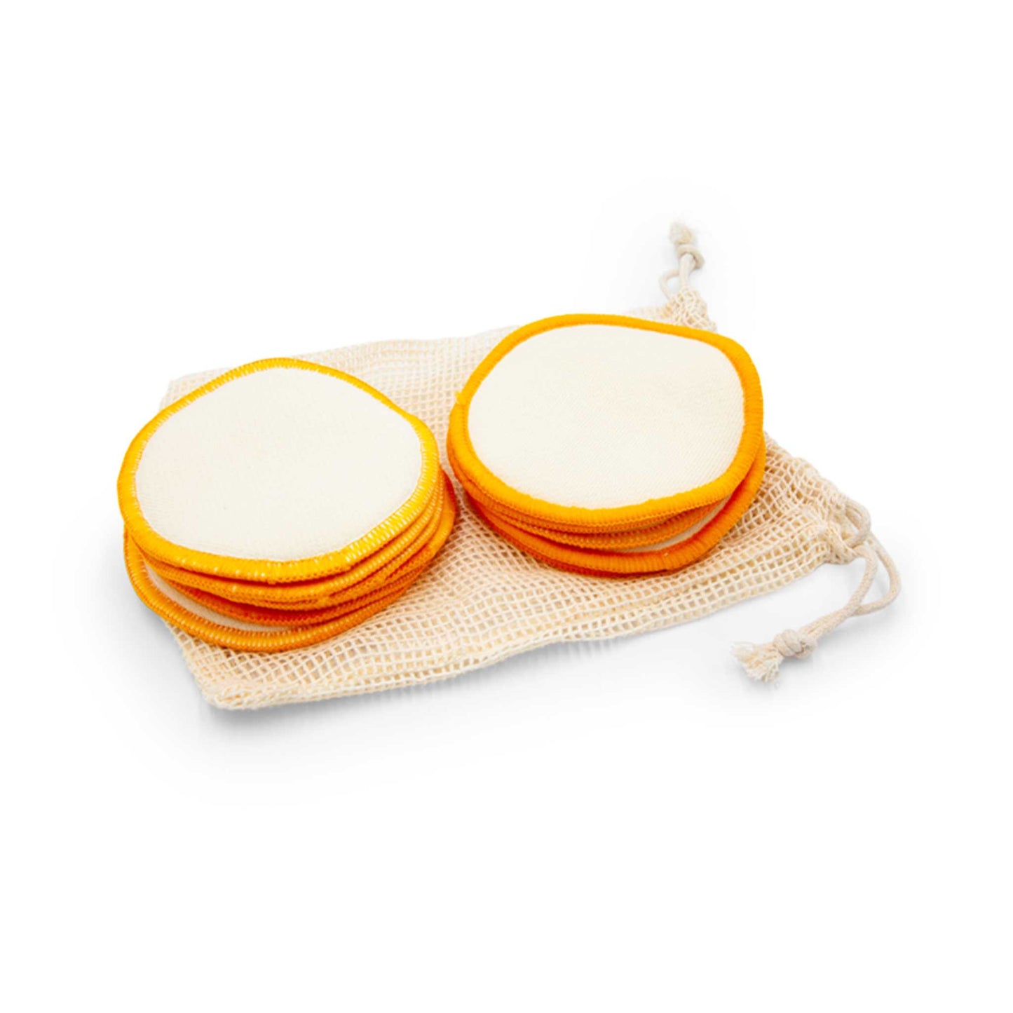 Pepperlane Skincare Reusable Cotton Face Cleansing Pads - Pack of 12 in Laundry Bag