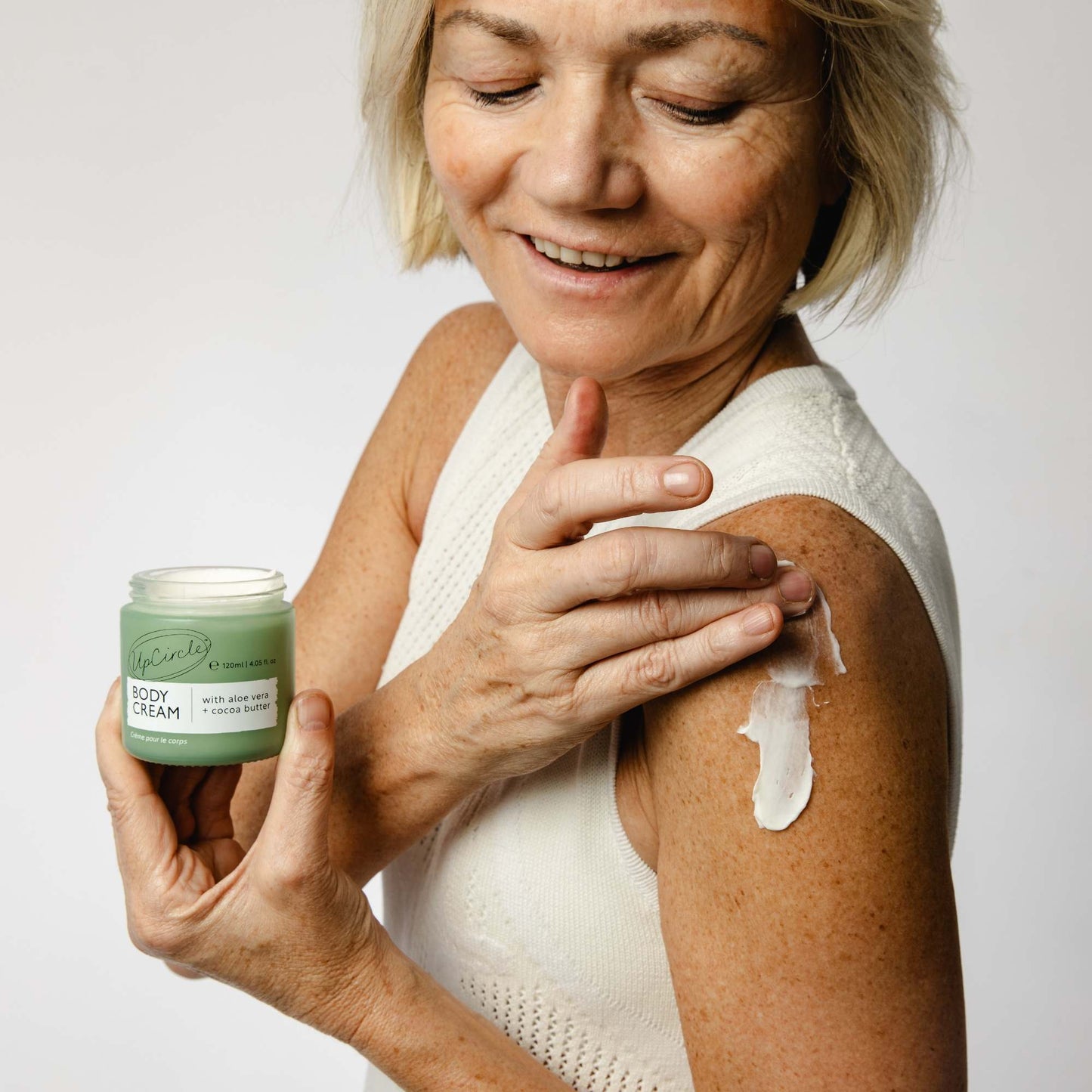 UpCircle Skincare Soothing Body Cream With Aloe Vera & Cocoa Butter 125ml - UpCircle Beauty