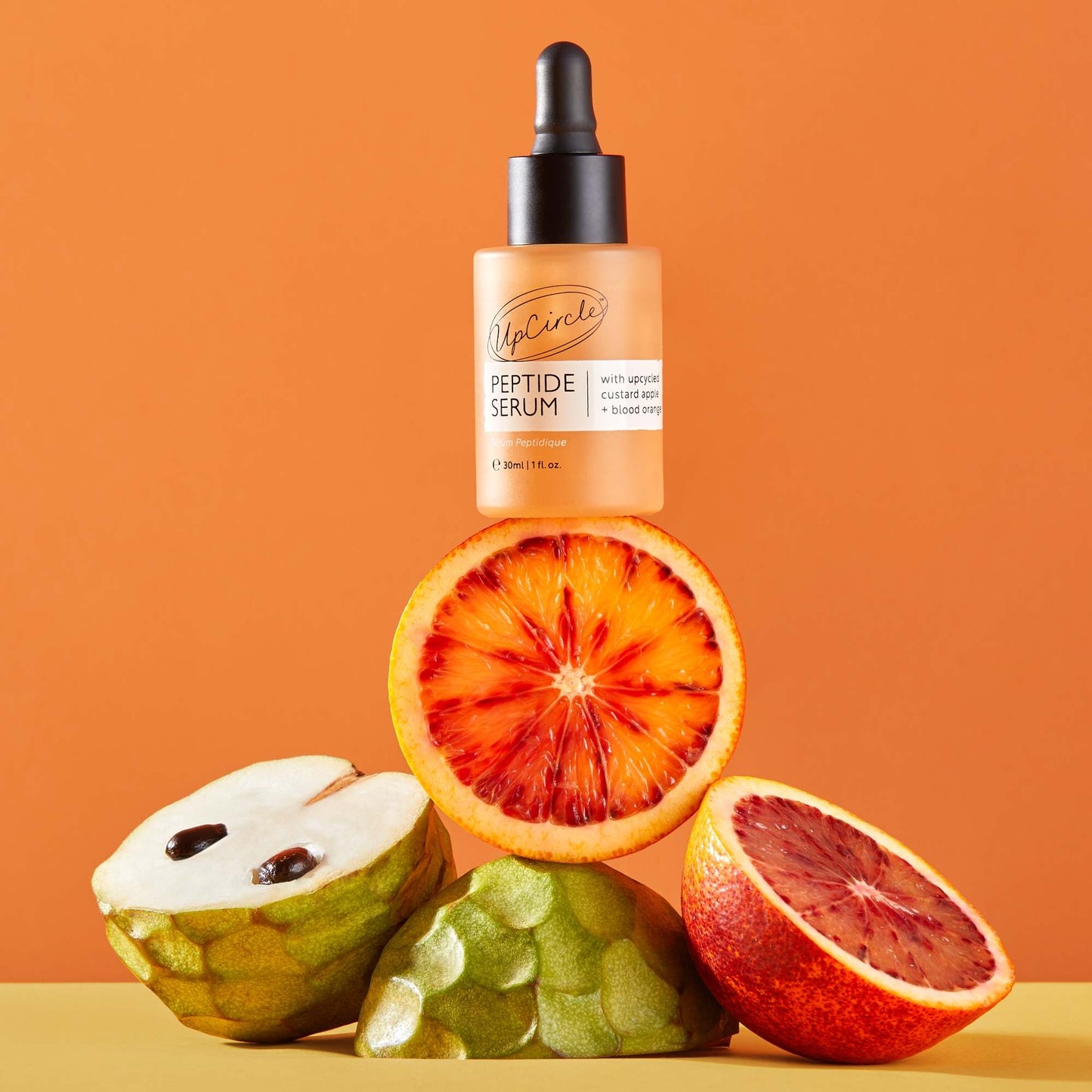 UpCircle Skincare Upcircle Beauty Peptide Serum with Custard Apple and Blood Orange - 30ml