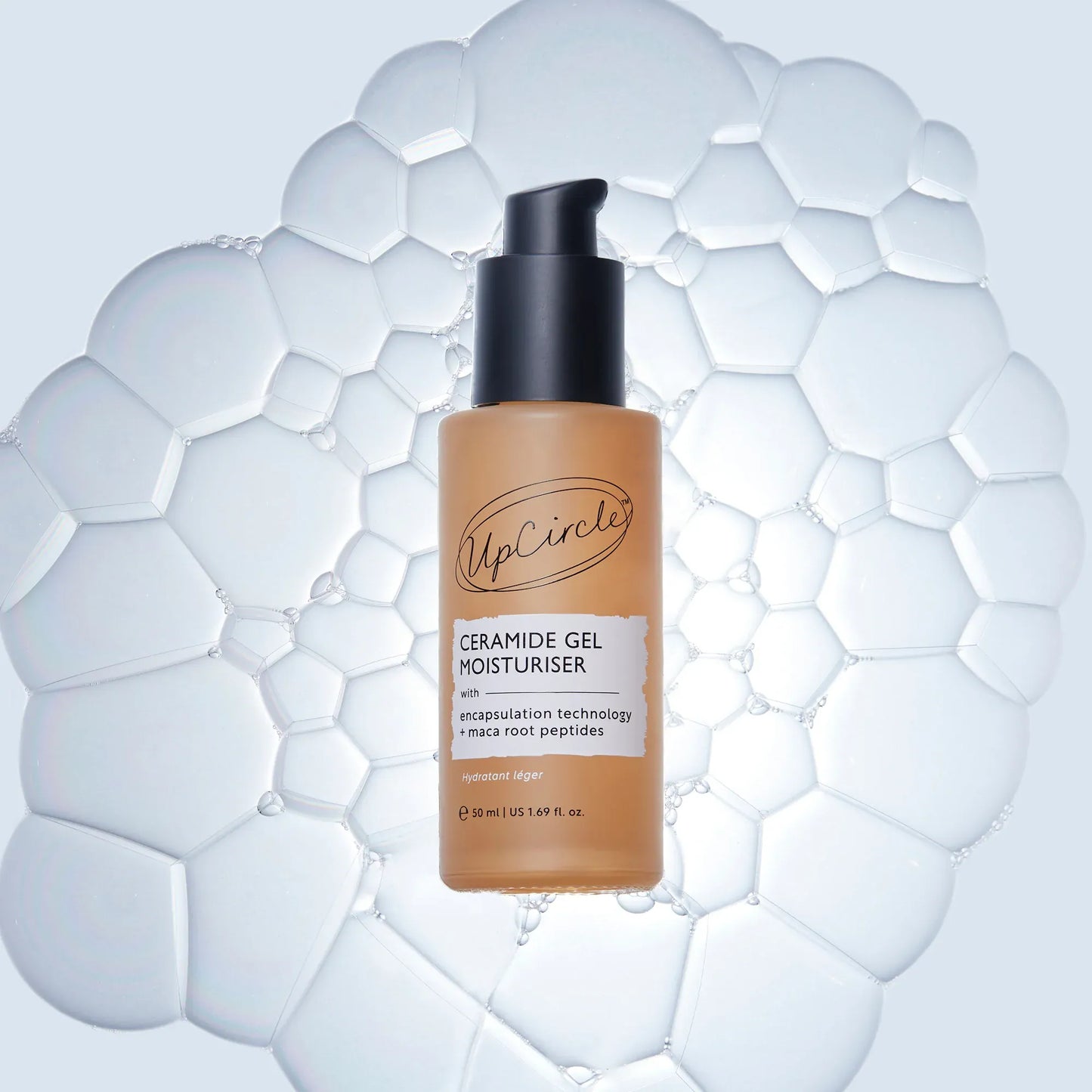 UpCircle Skincare UpCircle Ceramide Gel Moisturiser with Maca Root Peptides - 50ml