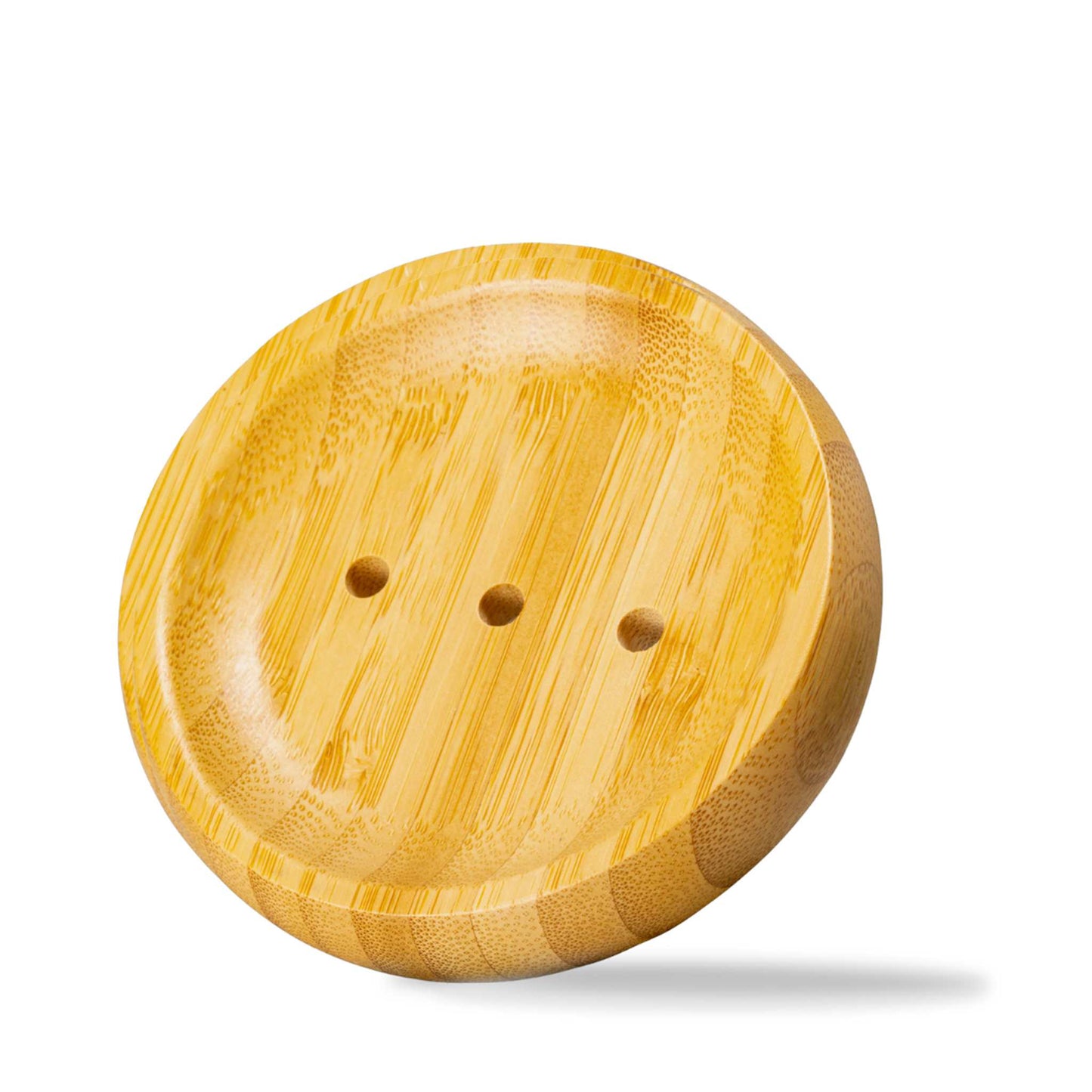 Bamboovement Soap Dishes Bamboo Soap Dish - Round - Bamboovement