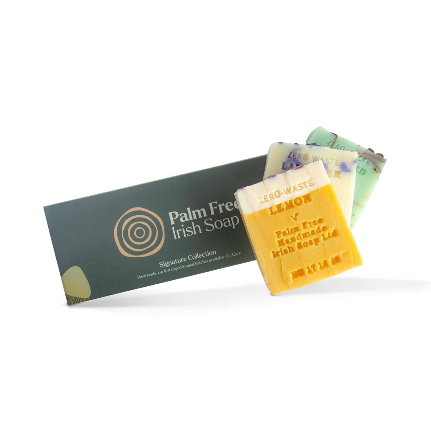 Palm Free Irish Soap Soap Handmade Soap Gift Box 3 Bars - Palm Free Irish Soap