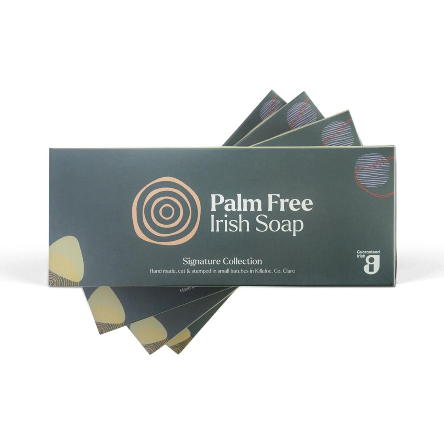 Palm Free Irish Soap Soap Handmade Soap Gift Box 3 Bars - Palm Free Irish Soap