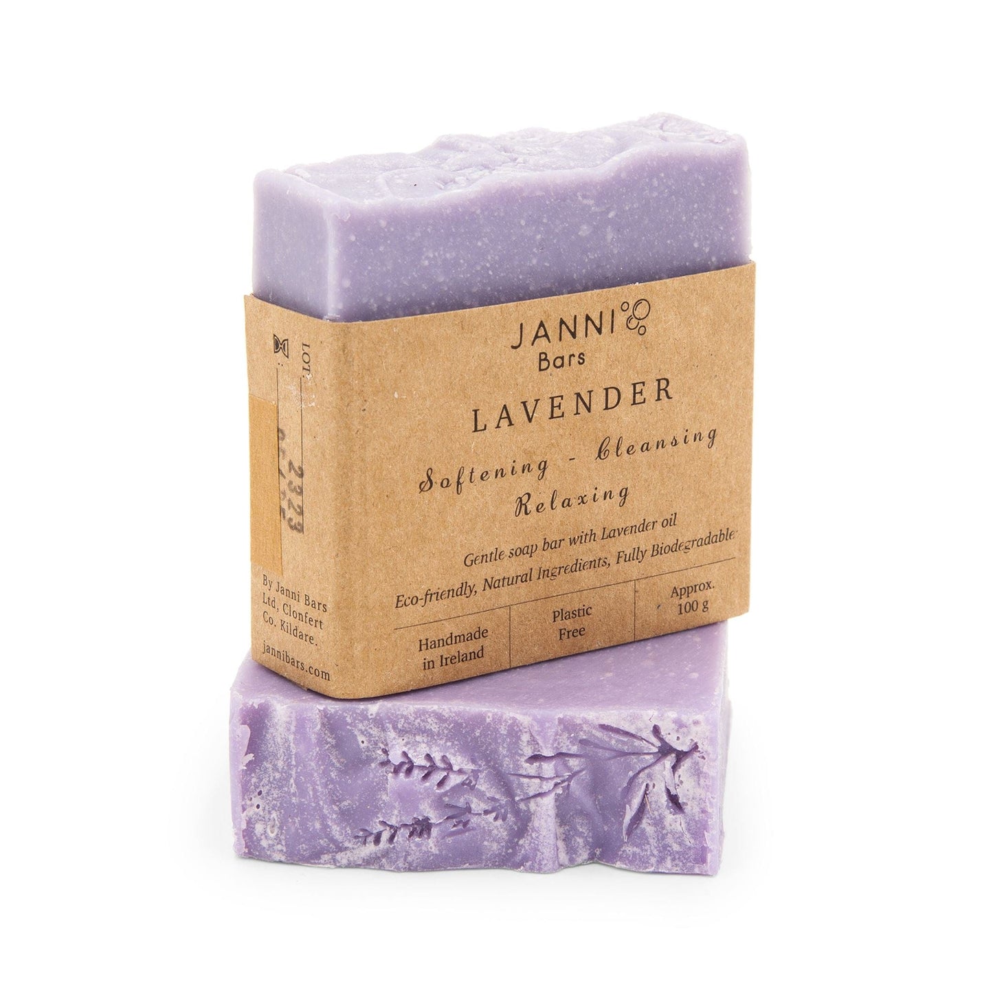Janni Bars Soap Janni Bars Cold Pressed Soap - Relaxing Lavender