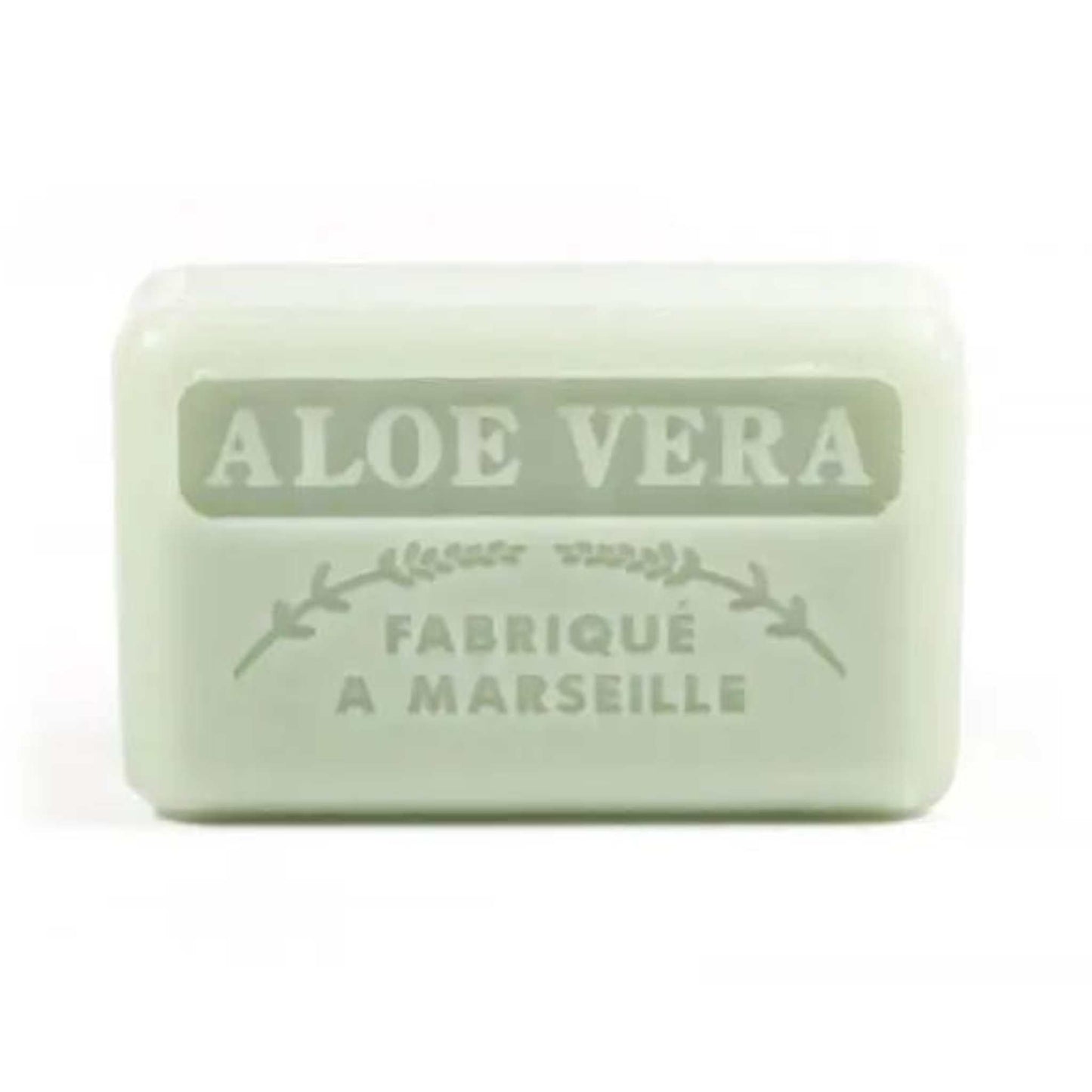 Savon de Marseille Soap Marseille Soap Bar with Organic Shea Butter - 125g - Aloe Vera