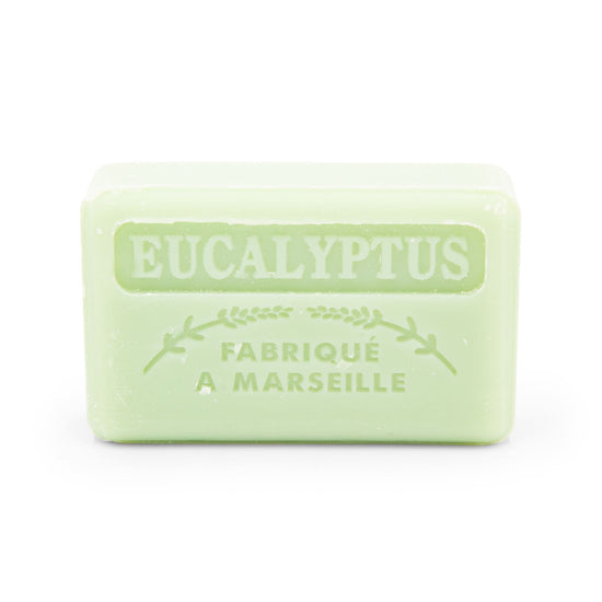Savon de Marseille Soap Marseille Soap Bar with Organic Shea Butter - 125g - Eucalyptus