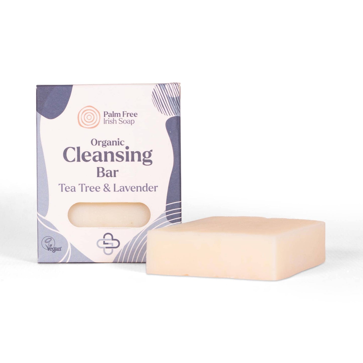 Palm Free Irish Soap Soap Organic Cleansing Soap Bar Tea Tree & Lavender 90g - Palm Free Irish Soap