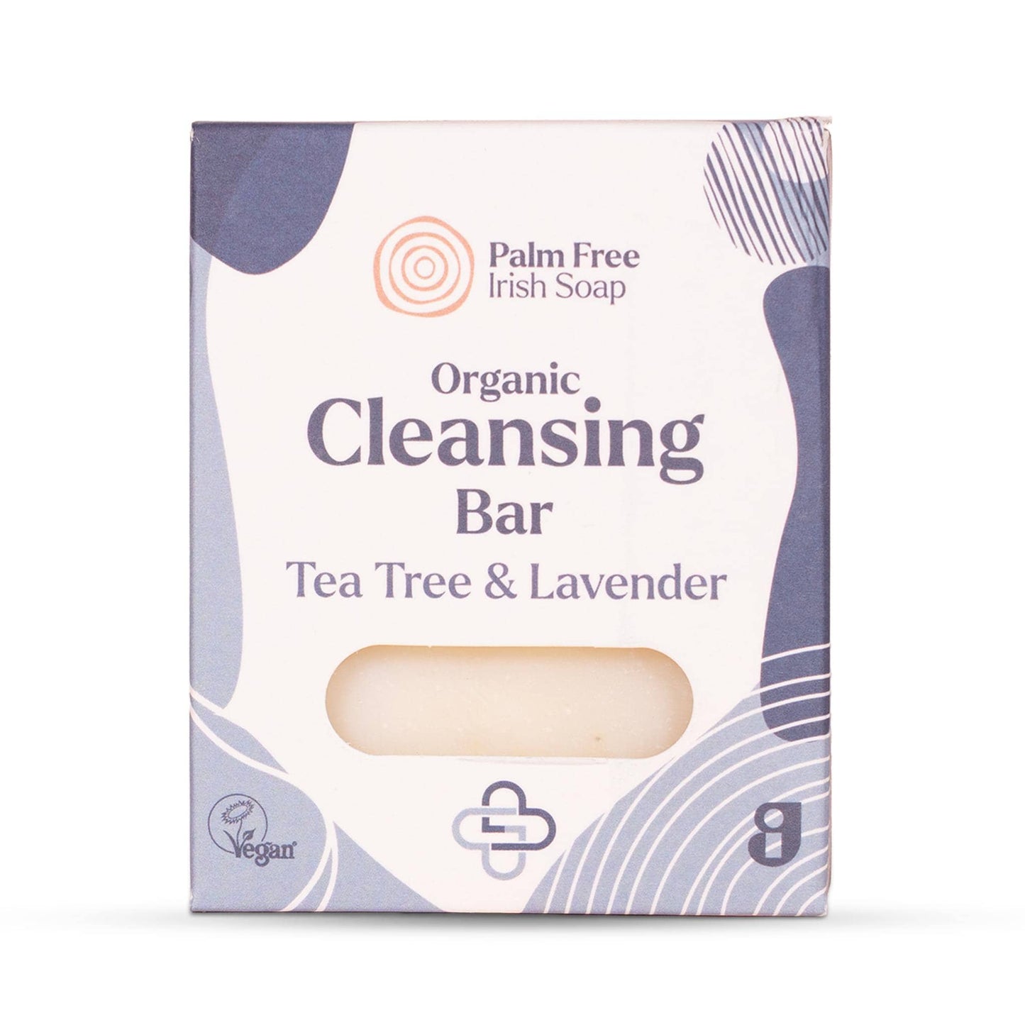 Palm Free Irish Soap Soap Organic Cleansing Soap Bar Tea Tree & Lavender 90g - Palm Free Irish Soap