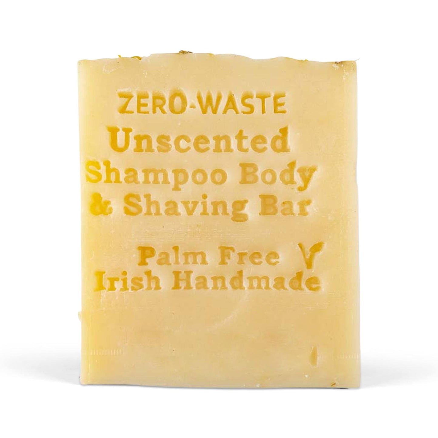 Palm Free Irish Soap Soap Unscented Shampoo & Body Bar 90g - Palm Free Irish Soap