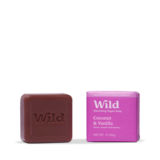 Wild Soap Wild Coconut & Vanilla Soap Bar - 100g
