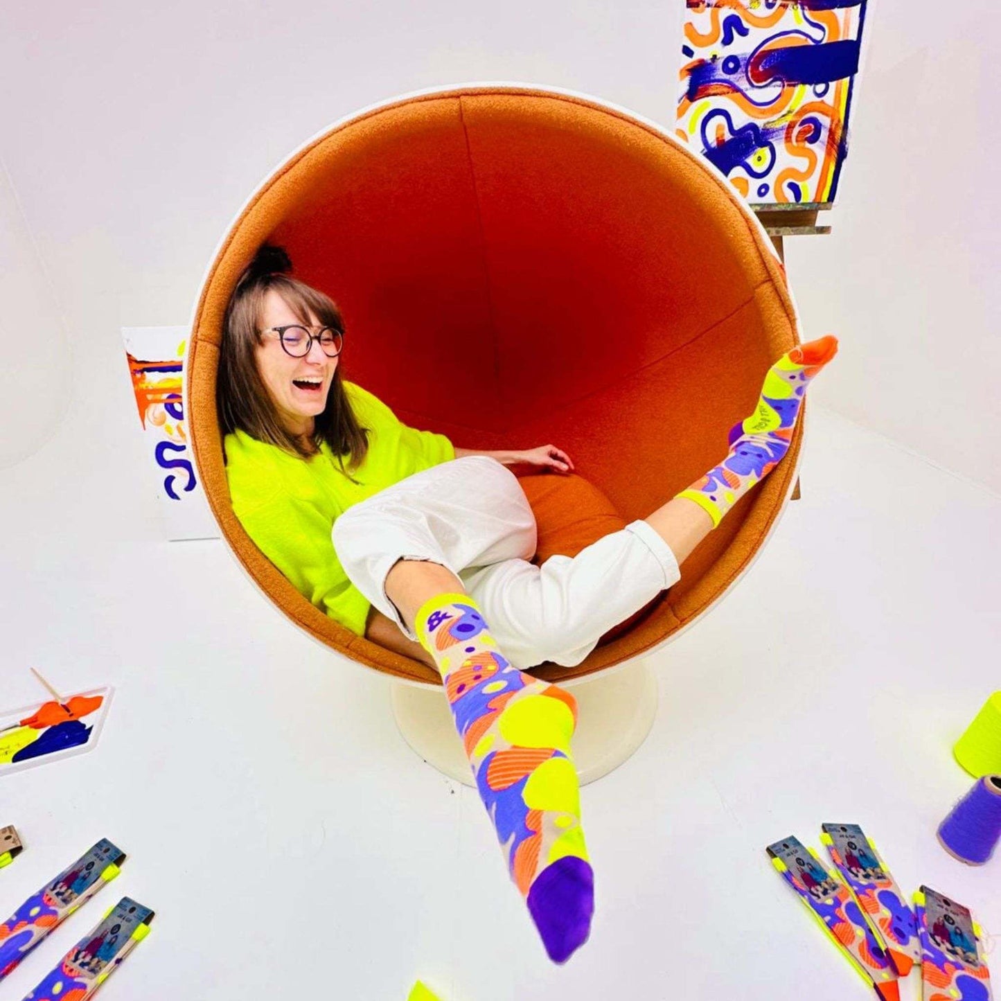 Irish Socksciety Socks Jill & Gill Artist Edition Socks - Irish Socksciety