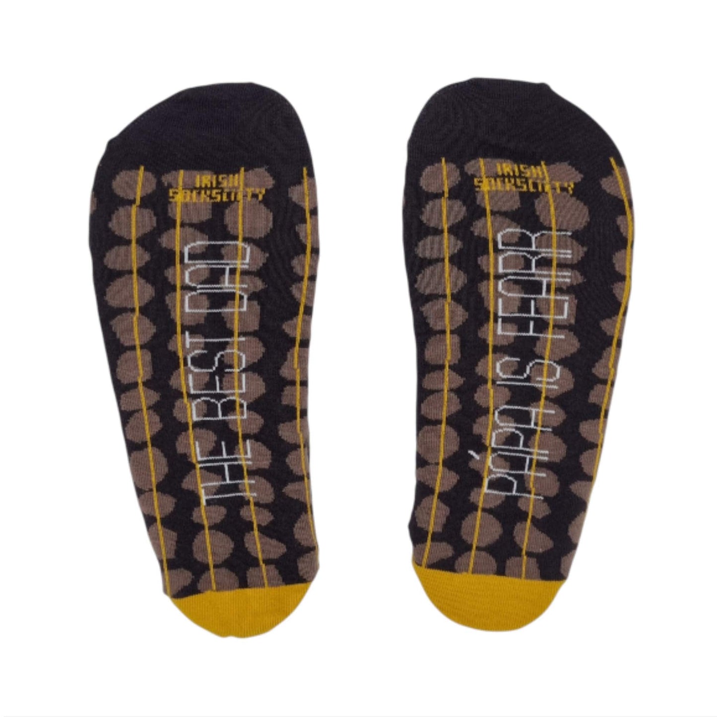Irish Socksciety Socks UK 8-12 EU 41-46 The Best Dad Socks - Pápa is Fearr - Father's Socks - Irish Socksciety