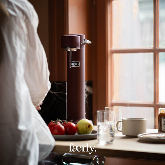 Aarke Soda Makers Aarke Sparkling Water Carbonator 3 - Burgundy - Limited Edition