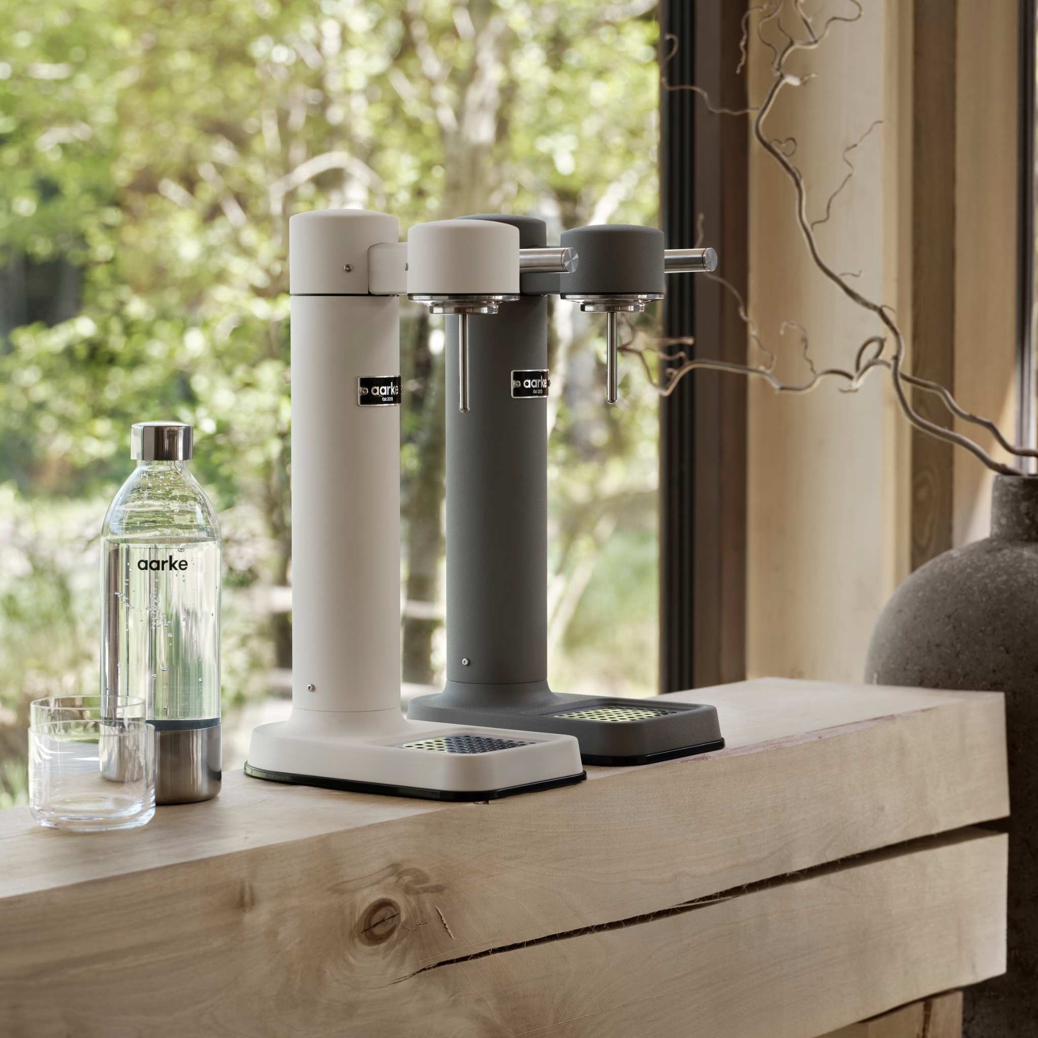 Aarke Sparkling Water Carbonator 3 Matte White Faerly