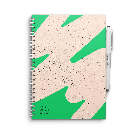 Moyu Stationery Flashy Moss Moyu Stone Paper Reusable Notebook A5