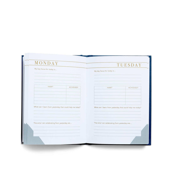 LSW Stationery LSW Habit Notes - Undated Daily Habit Tracking Journal
