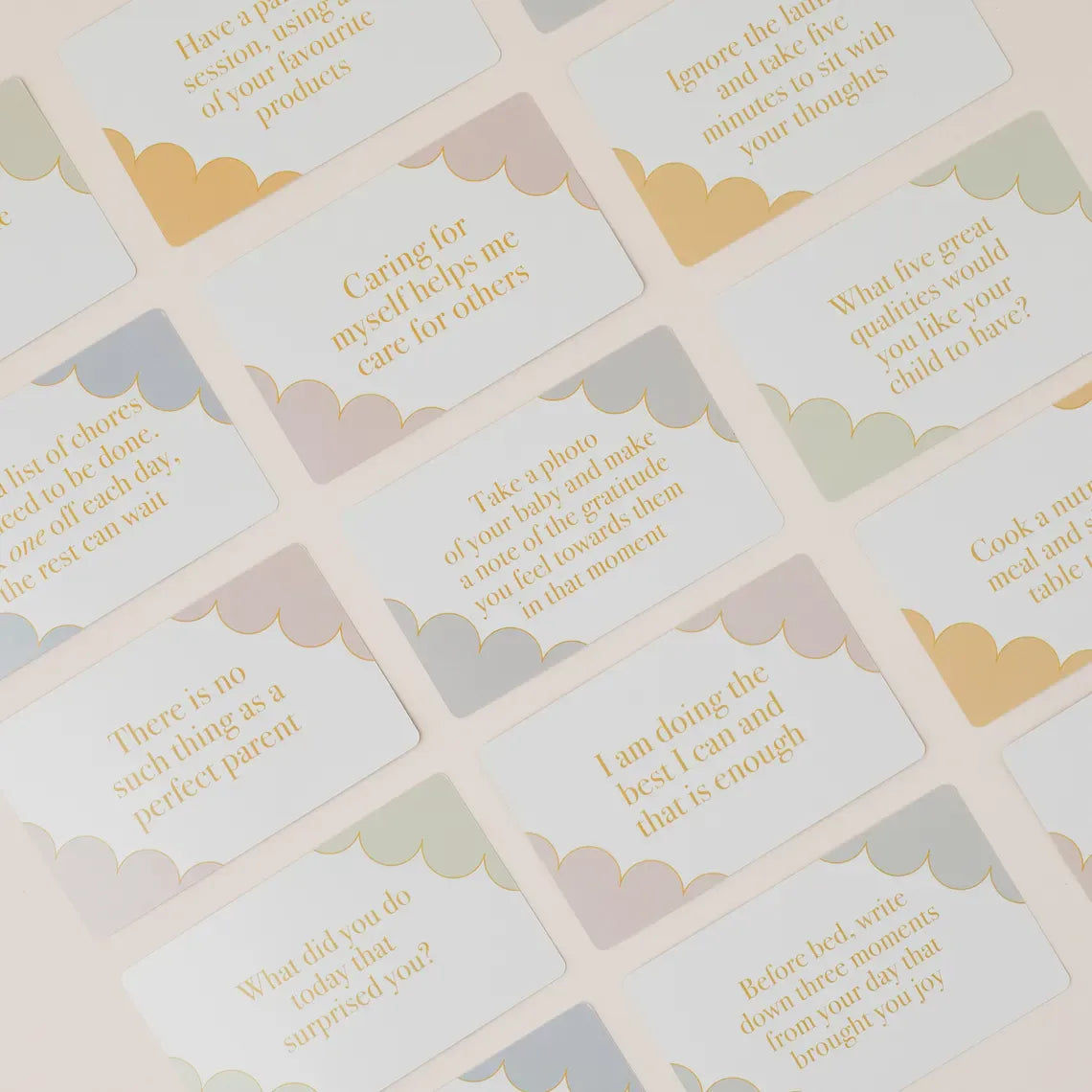 LSW London Stationery Mind Cards New Parent Edition - Daily Wellbeing & Self-Care - 45 Cards