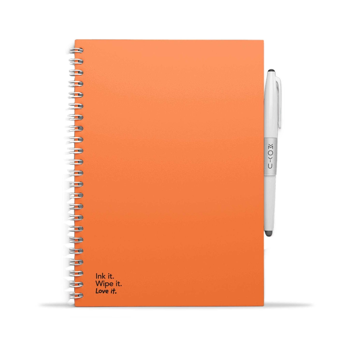 Moyu Stationery Sunset Orange Moyu Stone Paper Reusable Notebook A5 - Solid Colours