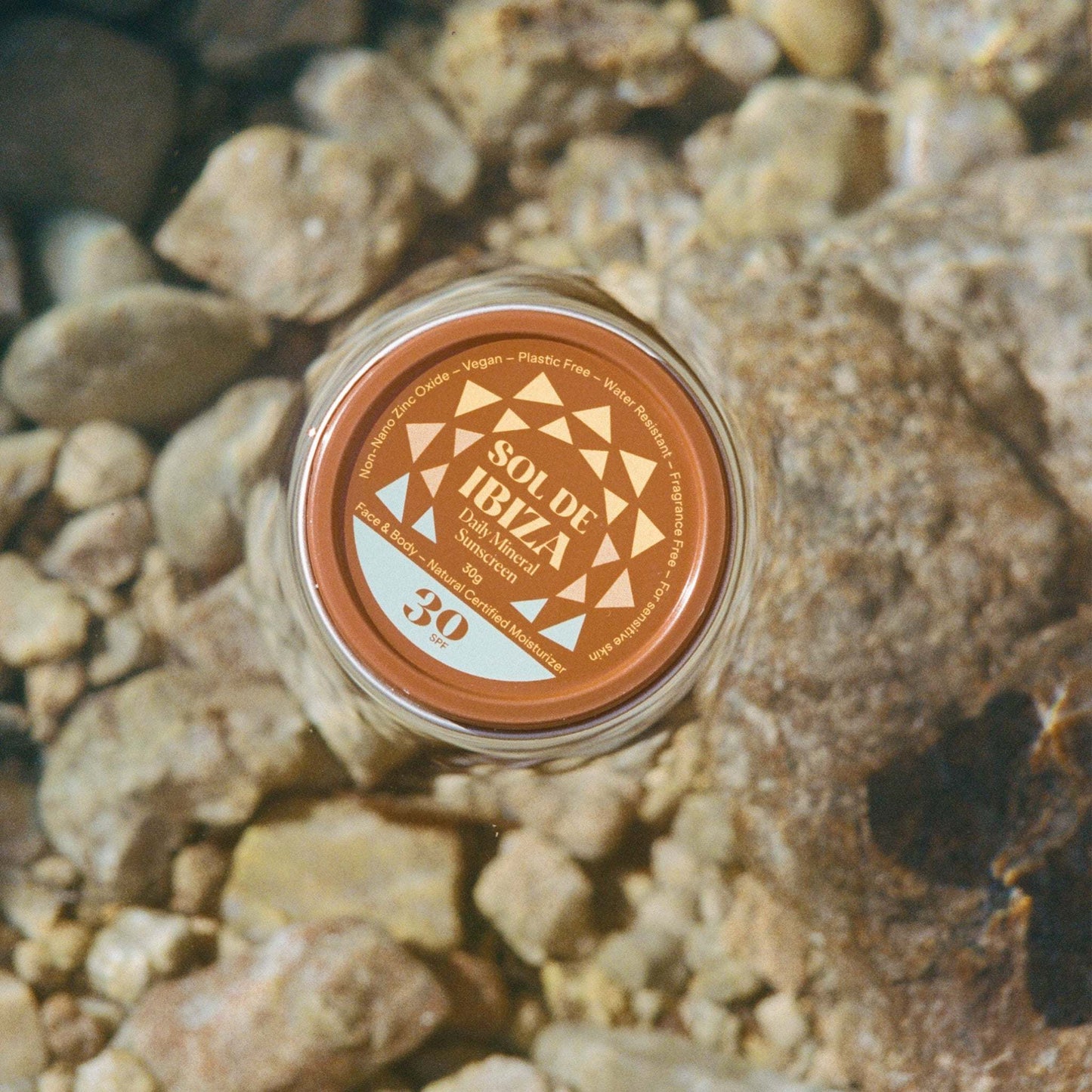 Sol De Ibiza Sun Protection Sol de Ibiza Face & Body Sun Cream SPF30 - Plastic Free Tin - 100g