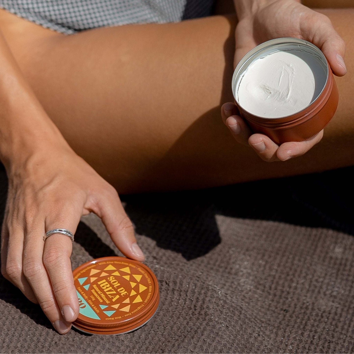 Sol De Ibiza Sun Protection Sol de Ibiza Face & Body Sun Cream SPF30 - Plastic Free Tin - 100g