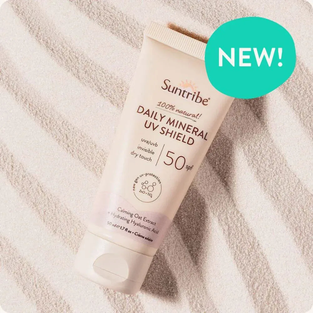 Suntribe Sunscreen Suntribe Organic Mineral UV Shield SPF 50 - Zinc Oxide & Titanium Dioxide - Non-Nano
