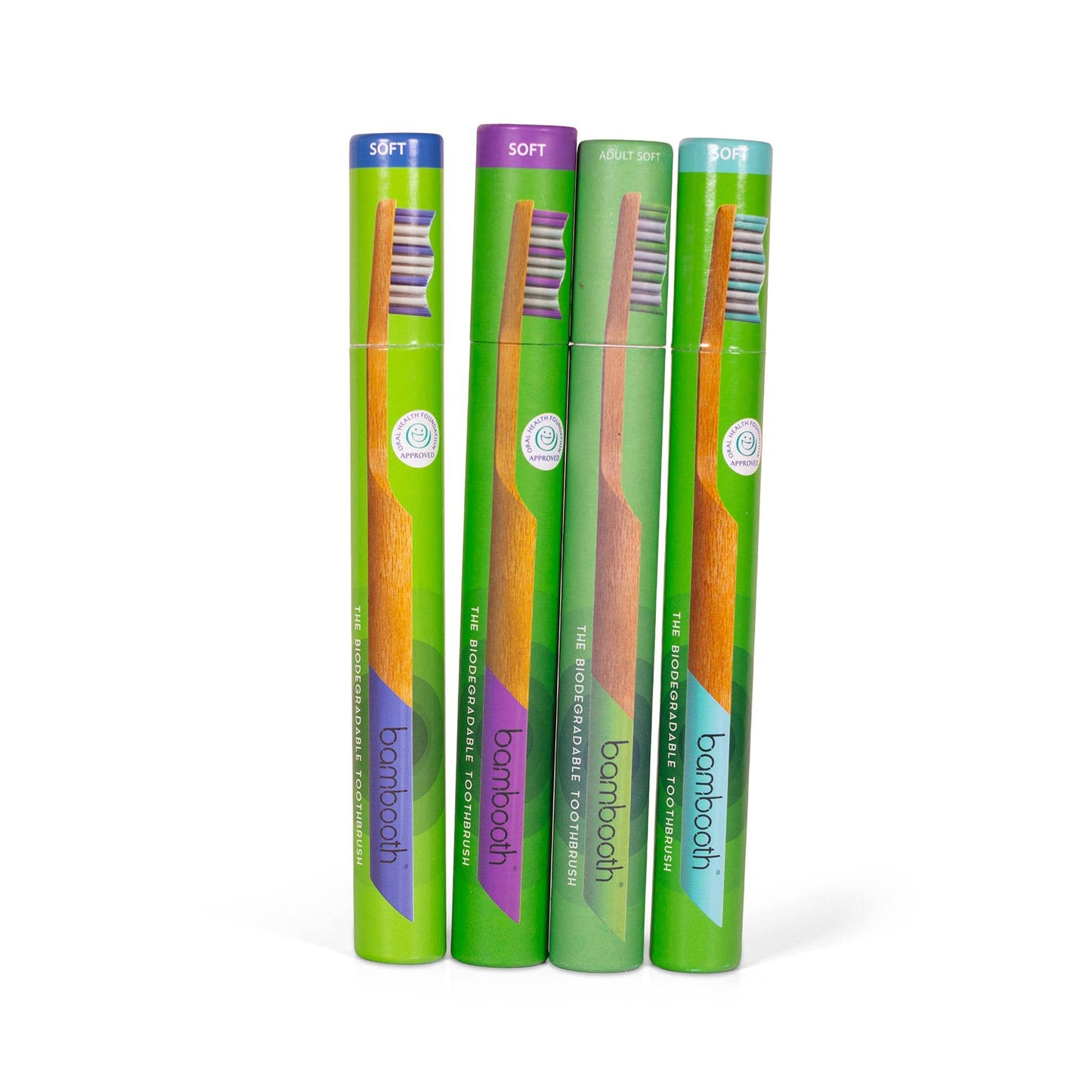 Bambooth Toothbrush Bamboo Toothbrush Adult Soft - Multipack